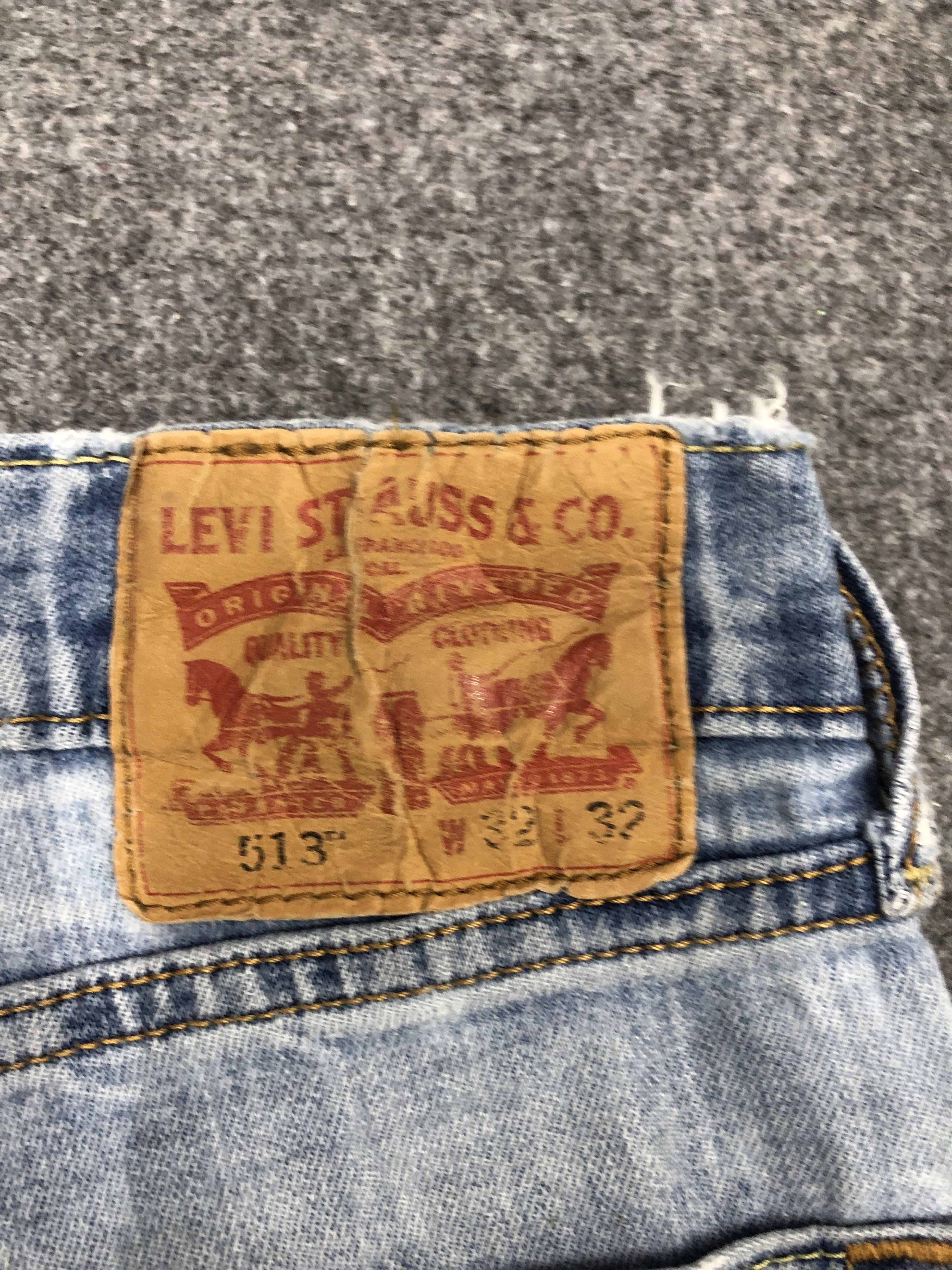 Levi's Vintage Levis 513 Light Wash Jeans DP1094 Size US 32 / EU 48 - 5 Thumbnail