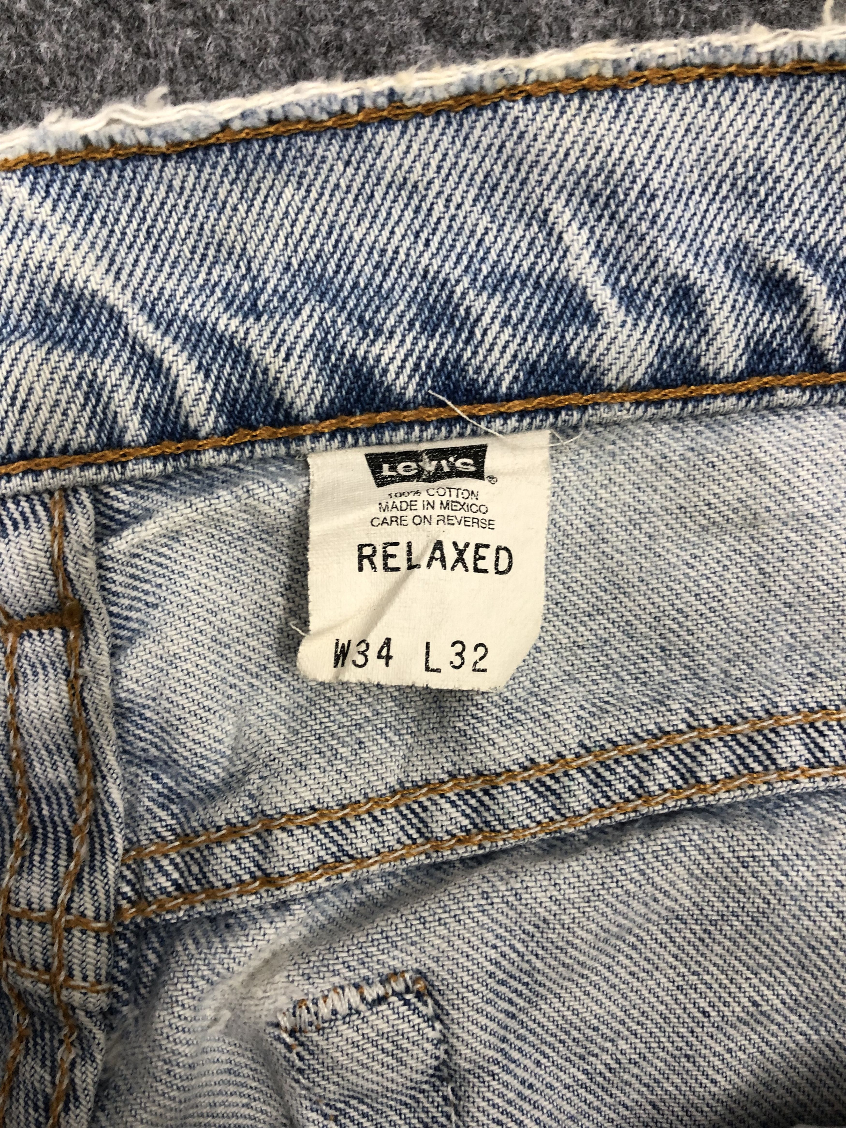 Levi's × Vintage Vintage Levis Jeans DP1093 Size US 34 / EU 50 - 6 Thumbnail