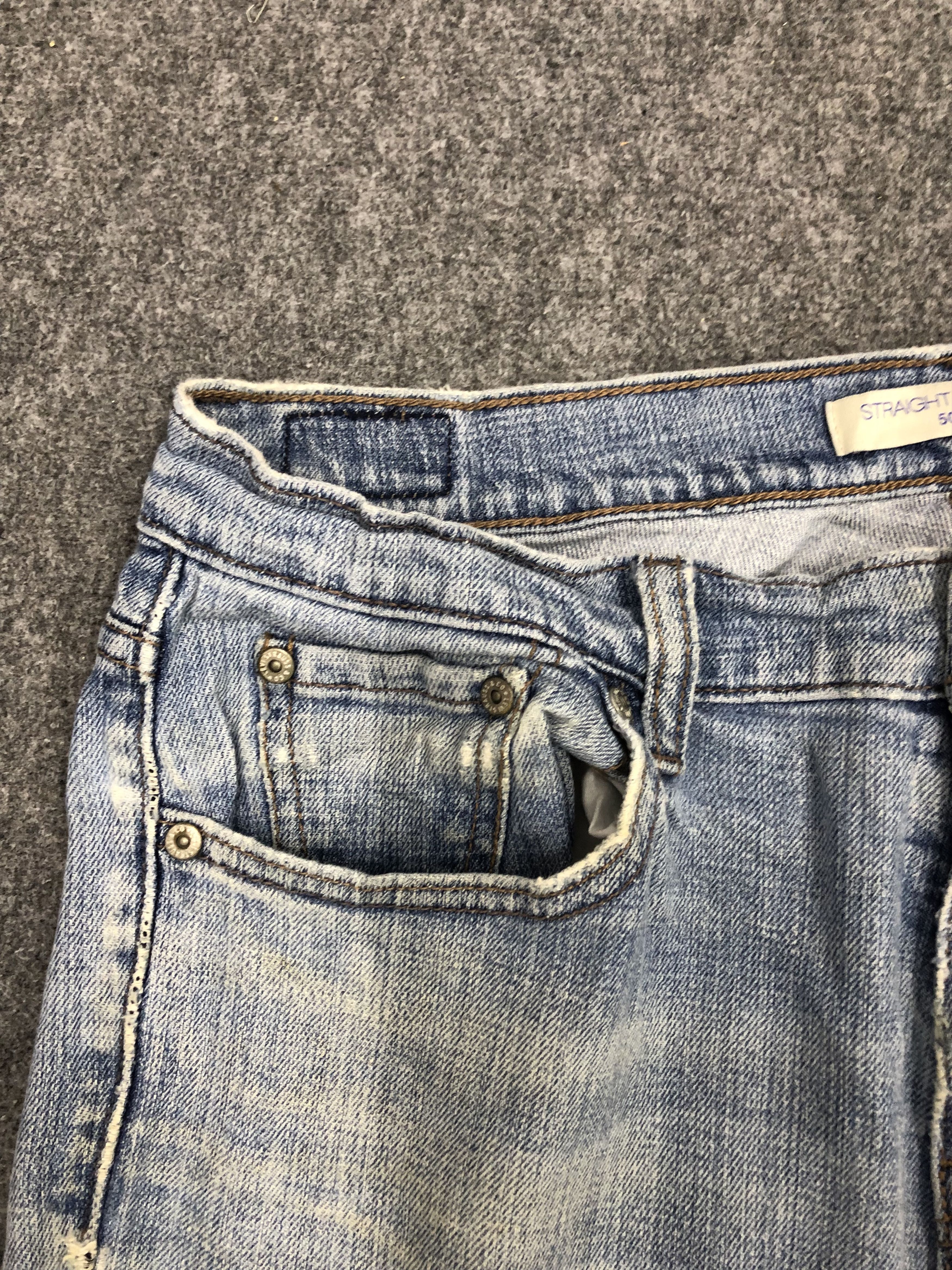 Levi's × Vintage Vintage Levis 505 Light Wash Jeans DP1159 Size US 34 / EU 50 - 9 Thumbnail