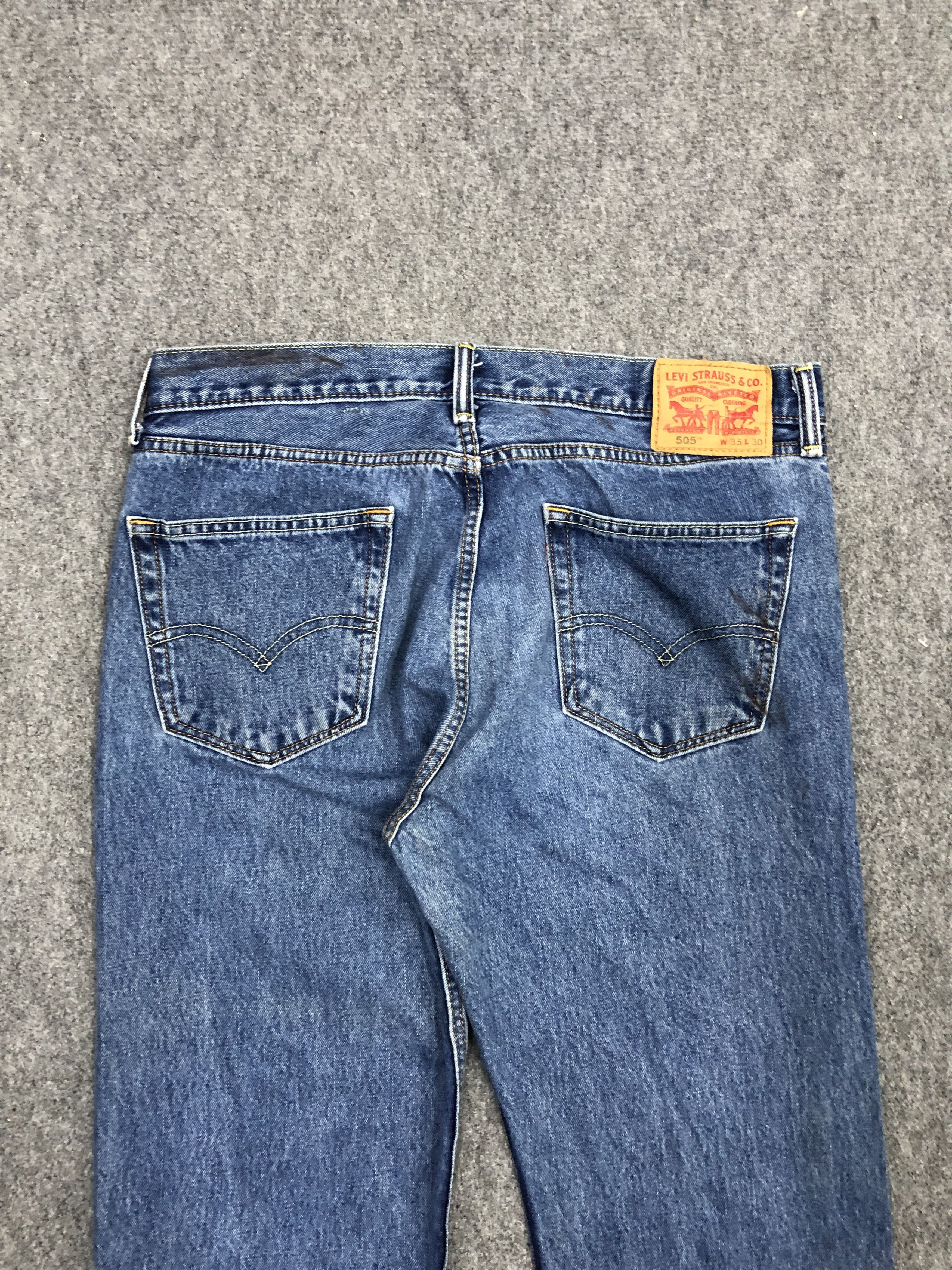 Levi's Vintage Levis 505 Light Wash Jeans DP1204 Size US 36 / EU 52 - 4 Thumbnail