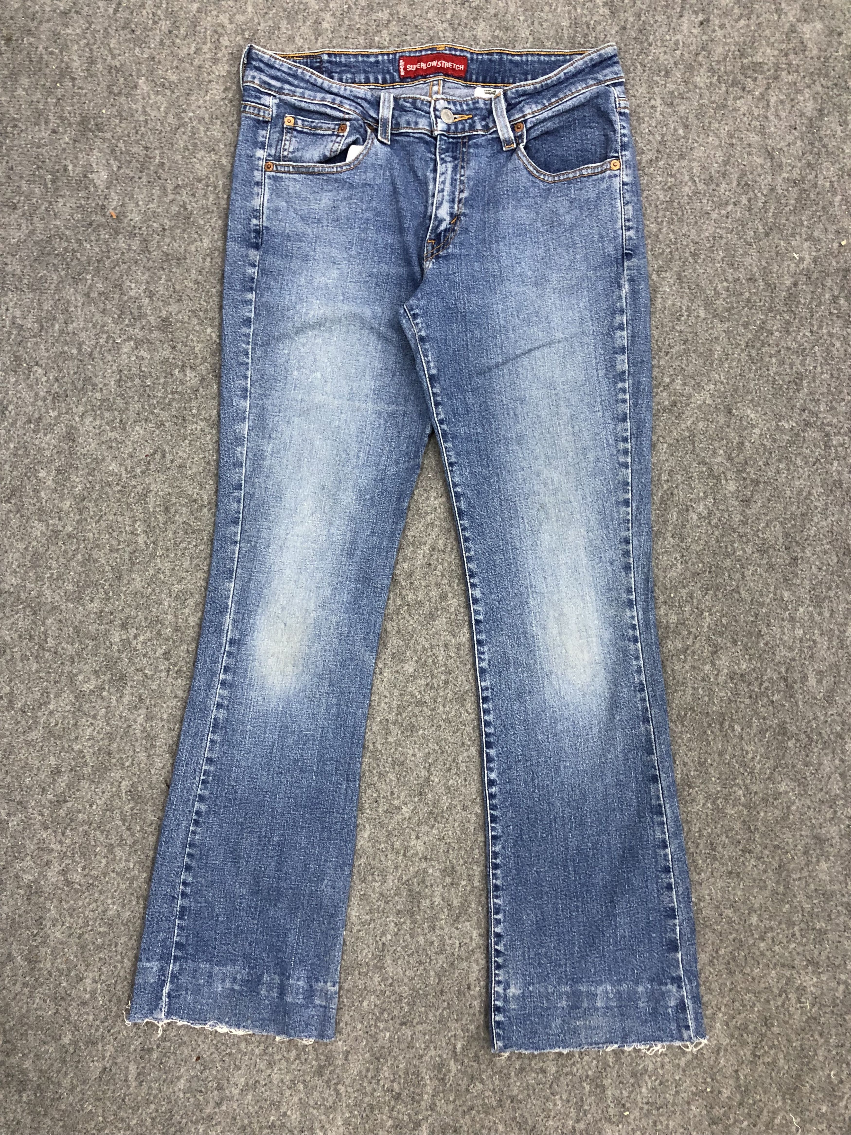 Levi's Vintage Levis Superlow Stretch Jeans DP1197 Size US 32 / EU 48 - 1 Thumbnail