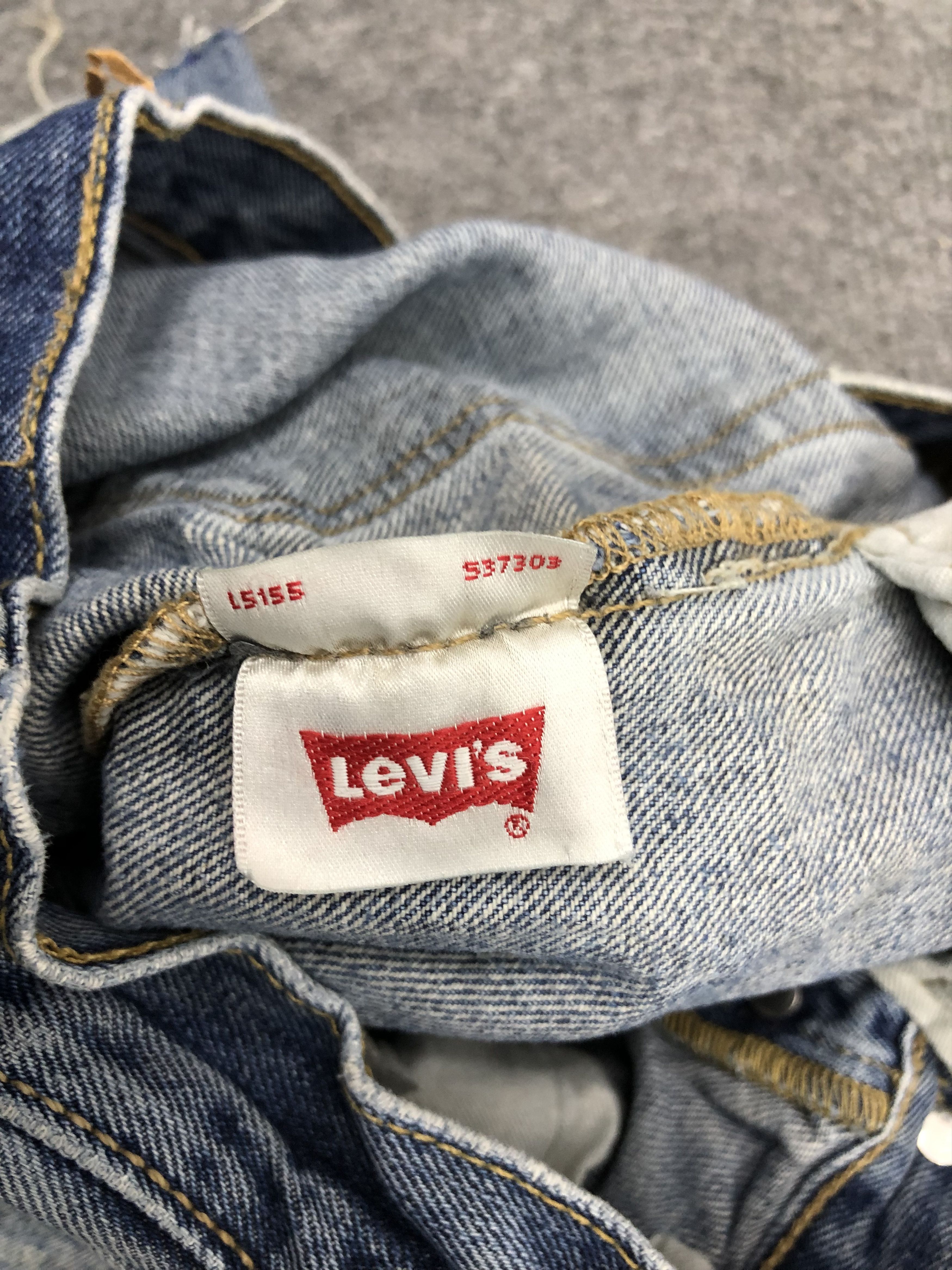Levi's Vintage Levis 501 Light Wash Jeans DP1192 Size US 32 / EU 48 - 4 Thumbnail