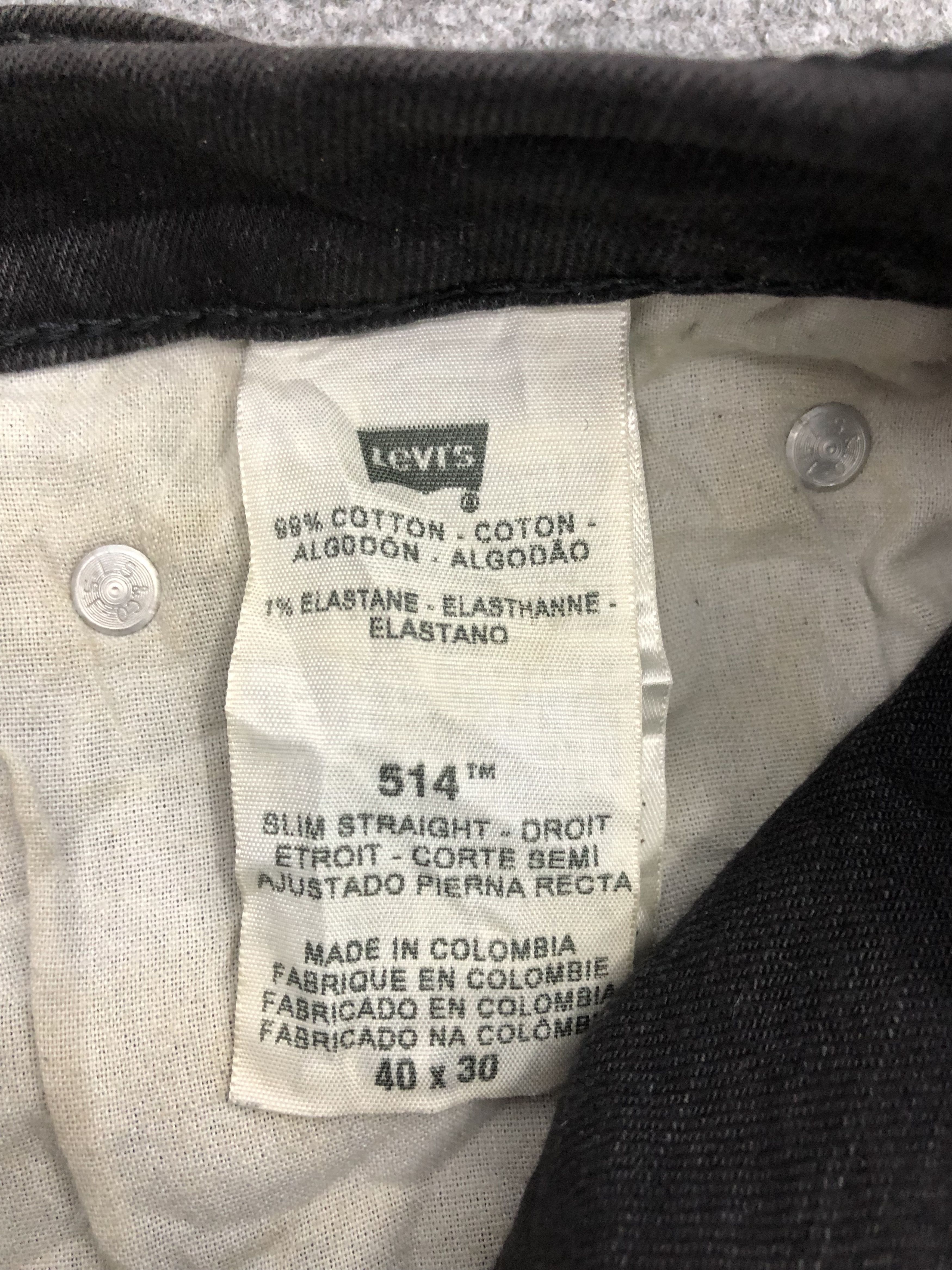Levi's Vintage Levis 514 Jeans DP1188 Size US 41 - 6 Thumbnail