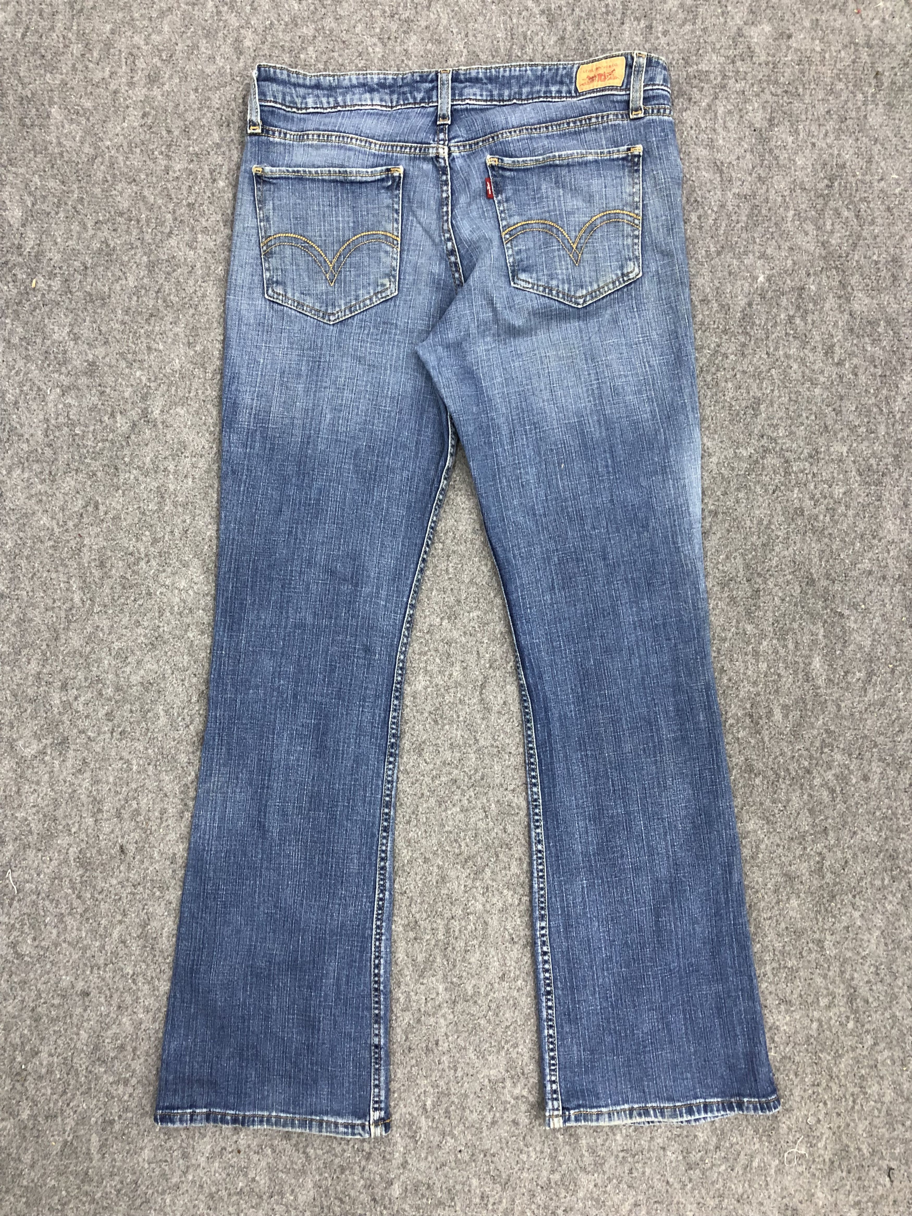 Levi's Vintage Levis 518 Super Low Boot Cut Flare Jeans DP1186 Size US 34 / EU 50 - 3 Thumbnail
