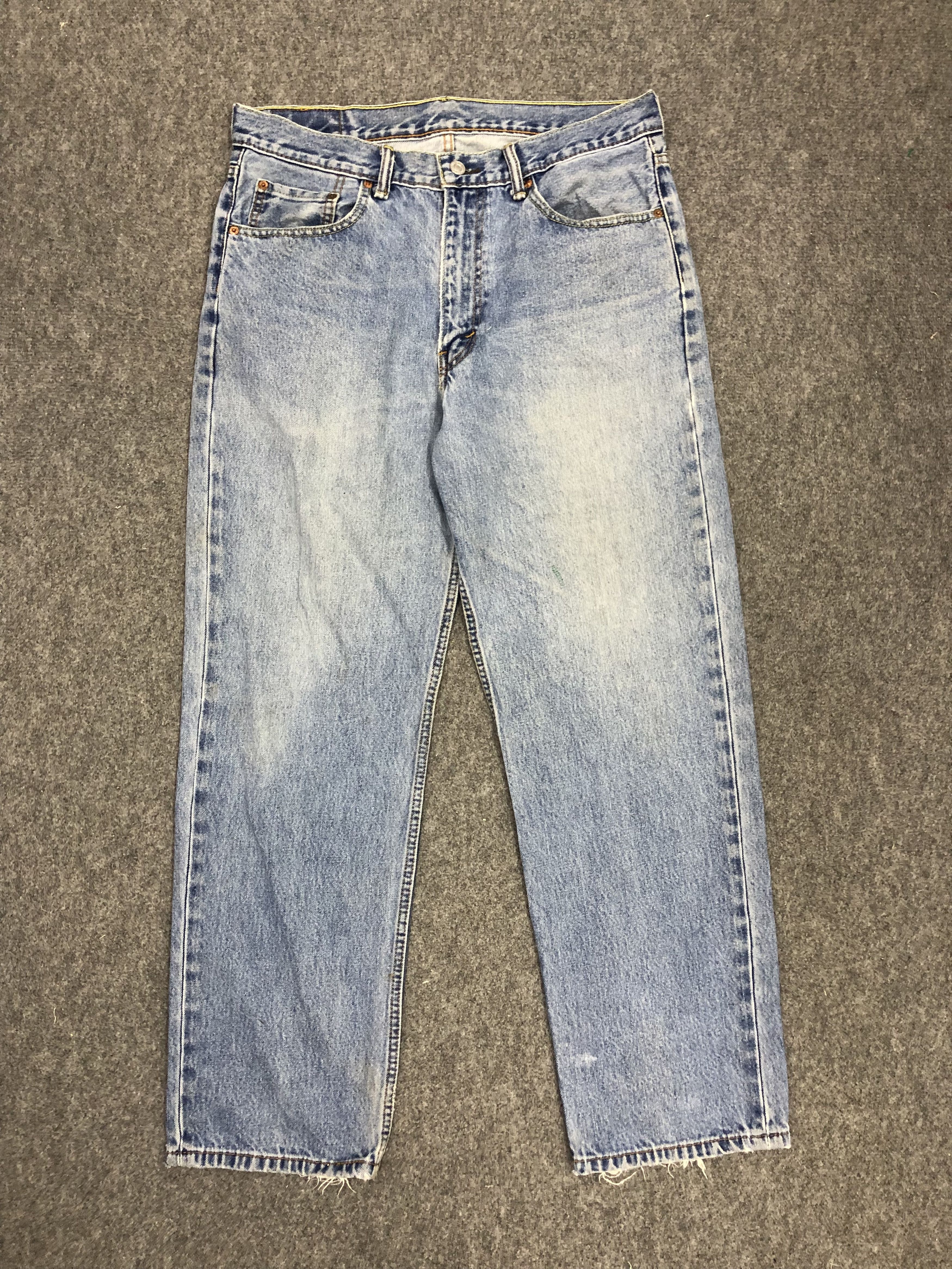 Levi's × Vintage Vintage Levis 550 Light Blue Jeans Size US 34 / EU 50 - 1 Thumbnail