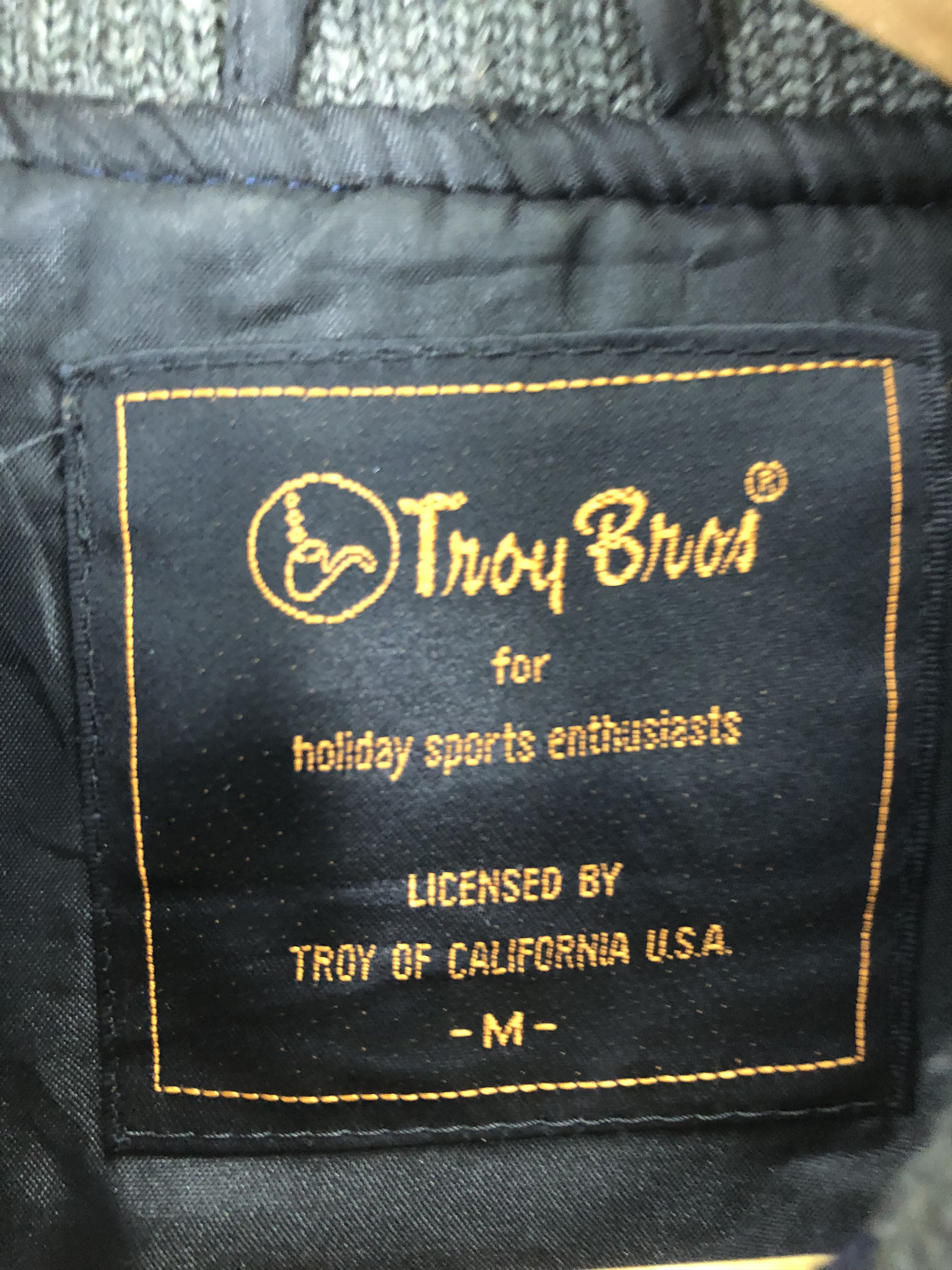 Japanese Brand Vintage 90s Troy Bros Varsity Jacket V0279 Size US M / EU 48-50 / 2 - 6 Thumbnail