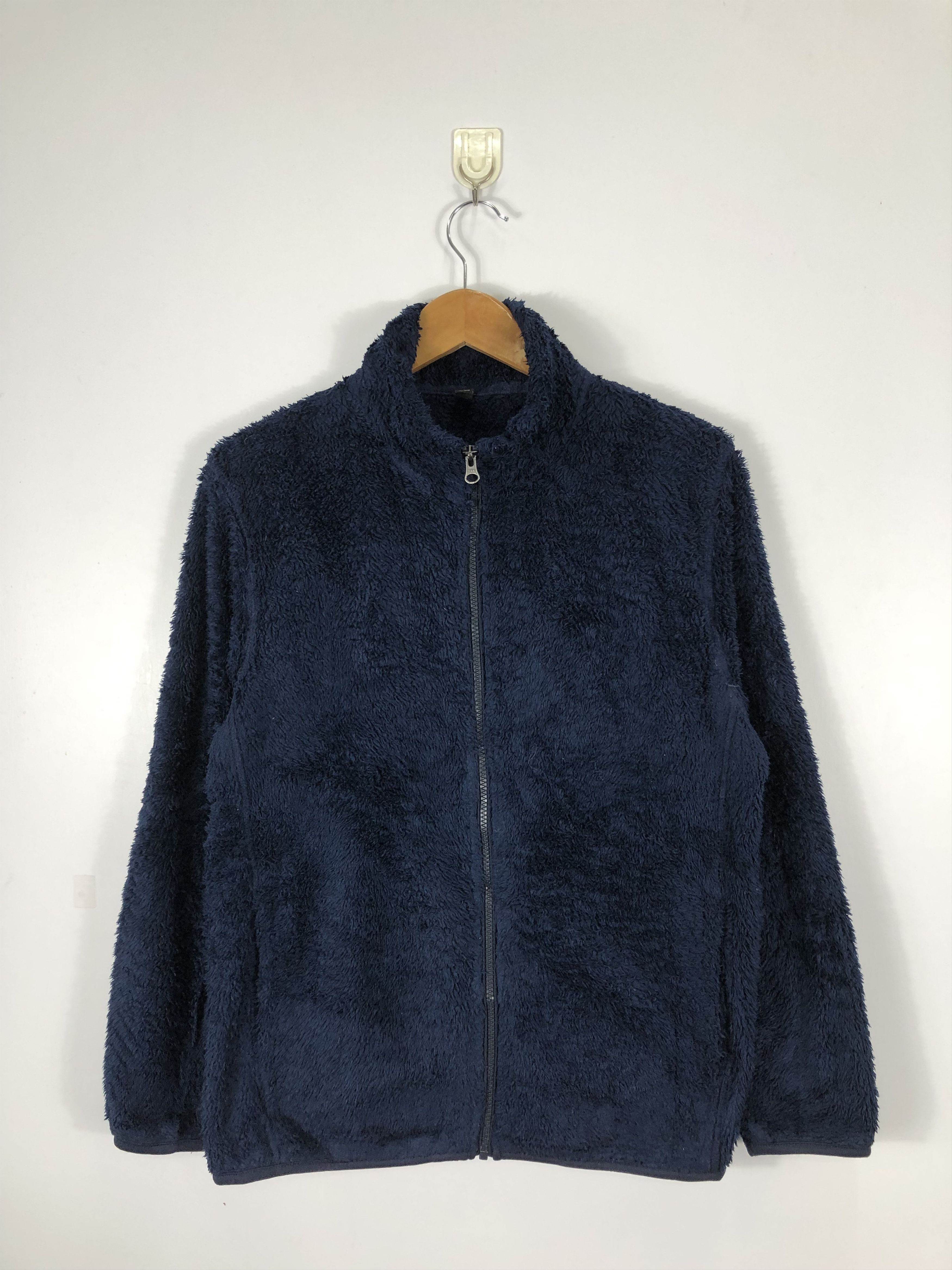 Japanese Brand Japanese Brand Uniqlo Fleece Jacket Blue J0571 Size US M / EU 48-50 / 2 - 1 Thumbnail