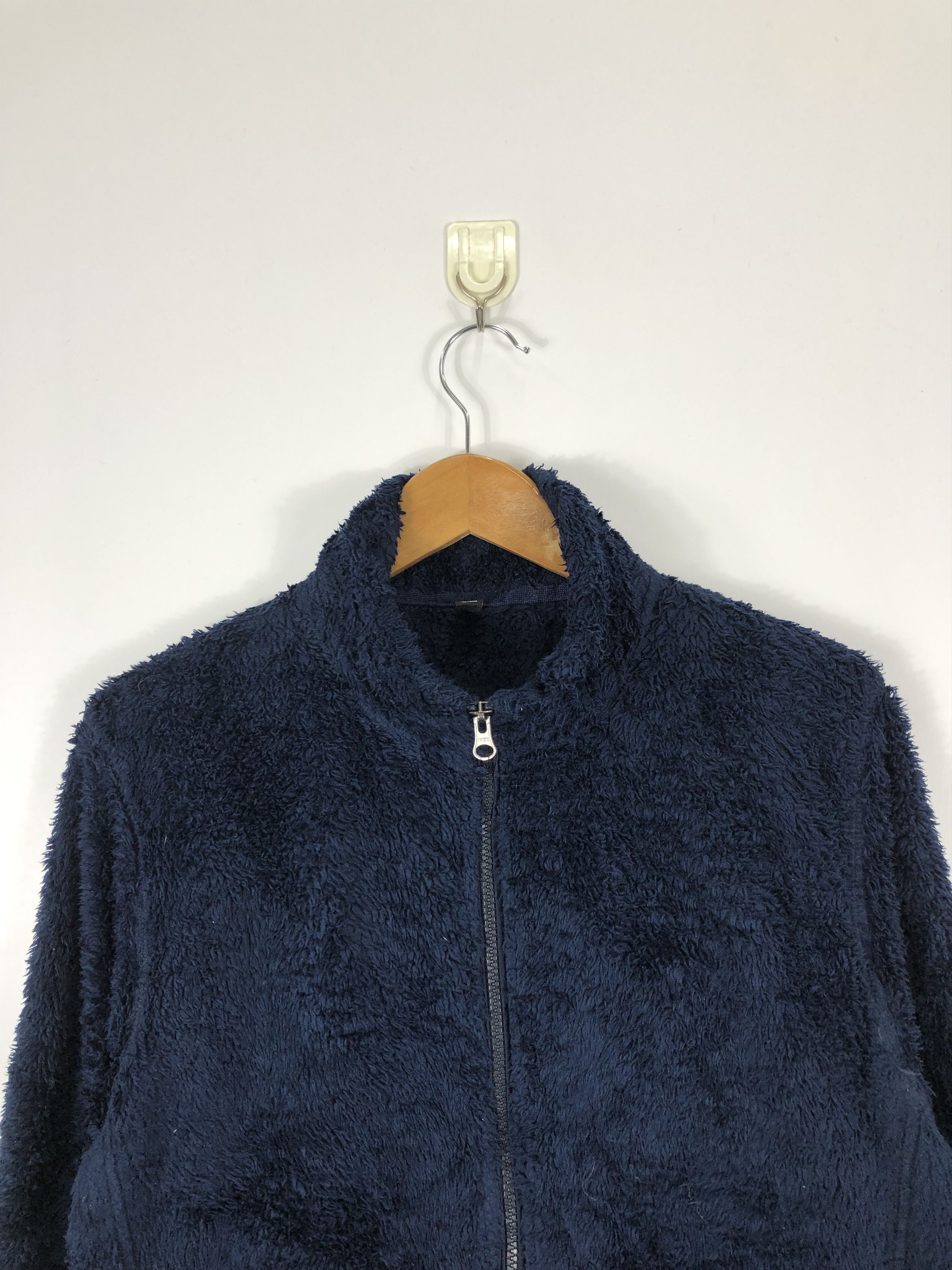 Japanese Brand Japanese Brand Uniqlo Fleece Jacket Blue J0571 Size US M / EU 48-50 / 2 - 2 Thumbnail
