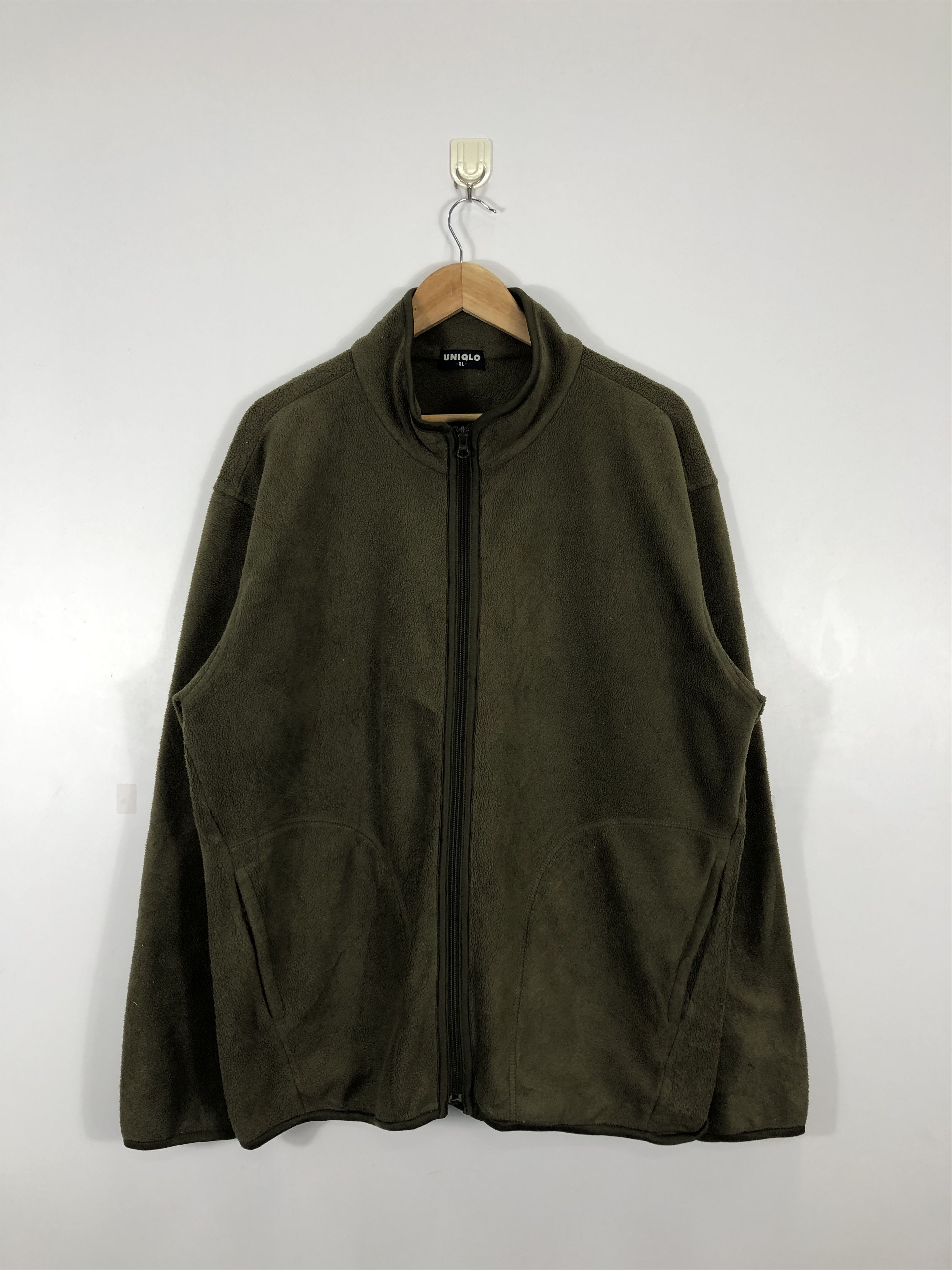 Japanese Brand Uniqlo Military Style Fleece Jacket J0558