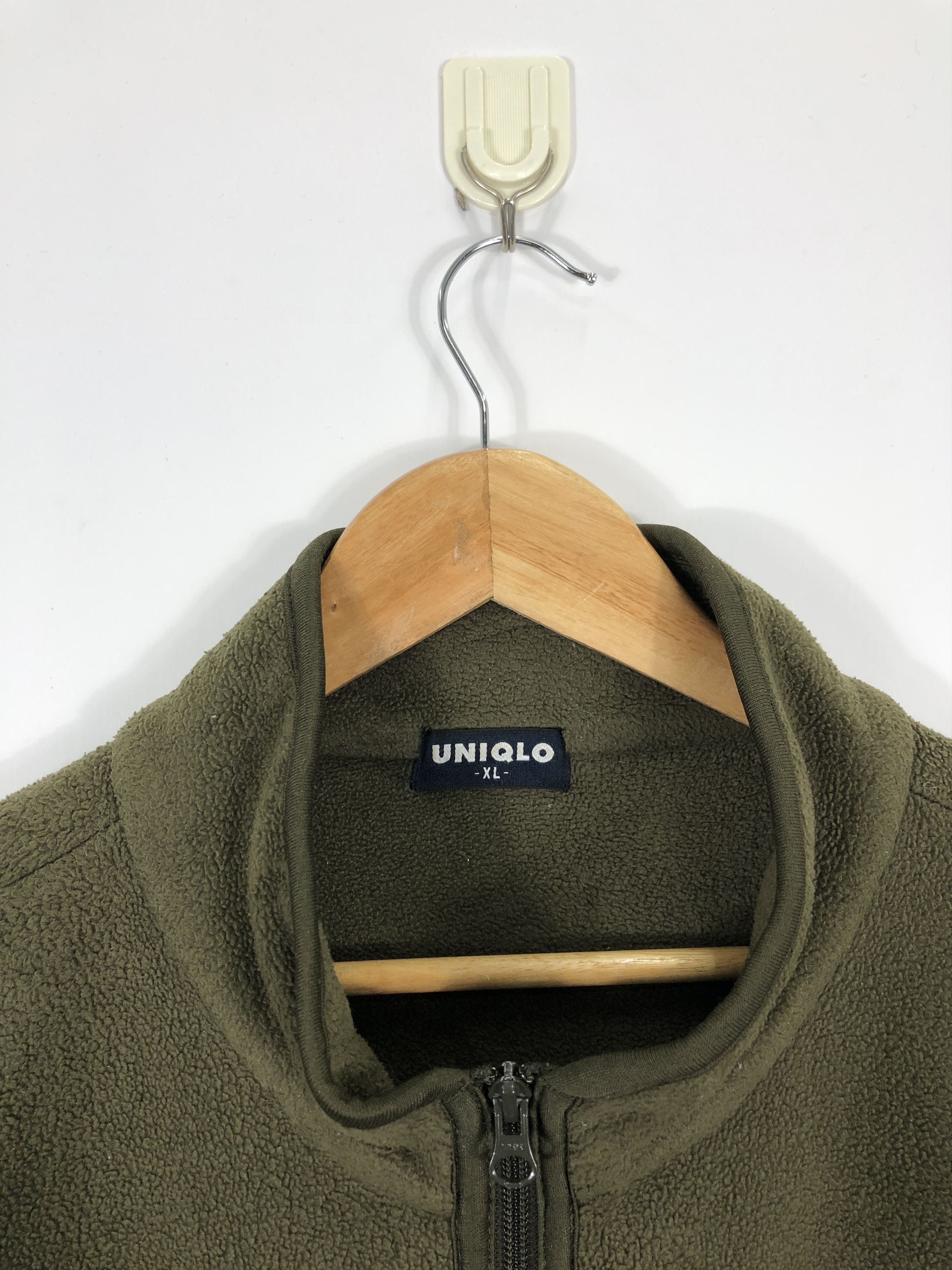 Japanese Brand Japanese Brand Uniqlo Military Style Fleece Jacket J0558 Size US XL / EU 56 / 4 - 5 Thumbnail