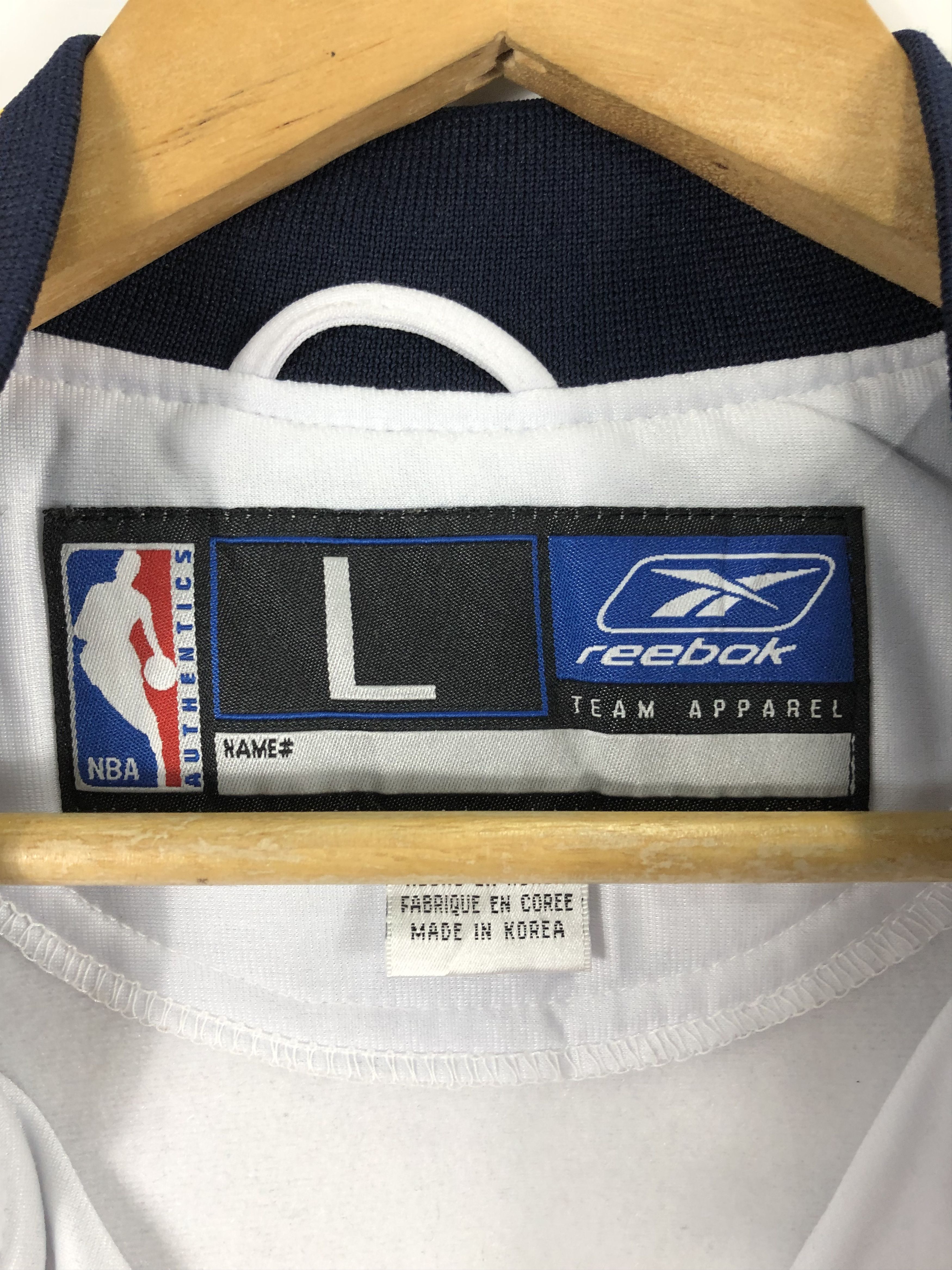 NBA Vintage NBA Warrior Jacket J0534 Size US L / EU 52-54 / 3 - 5 Thumbnail