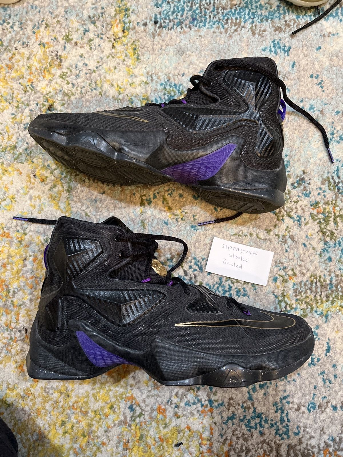 Nike Lebron 13 Grape