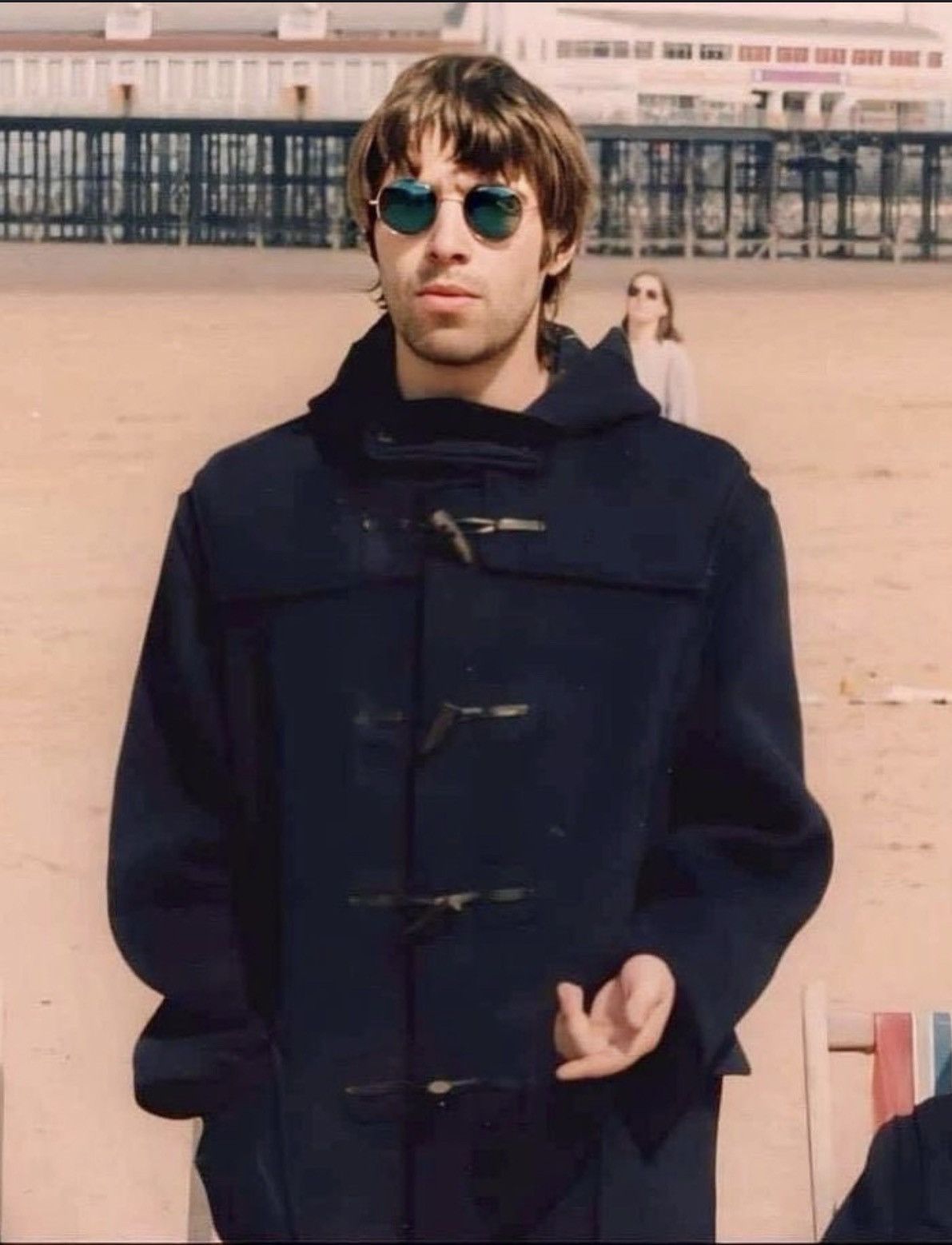 Gloverall 🔥GLOVERALL🖤 LIAM GALLAGHER Duffle Wool Long Coat England Size US M / EU 48-50 / 2 - 1 Thumbnail