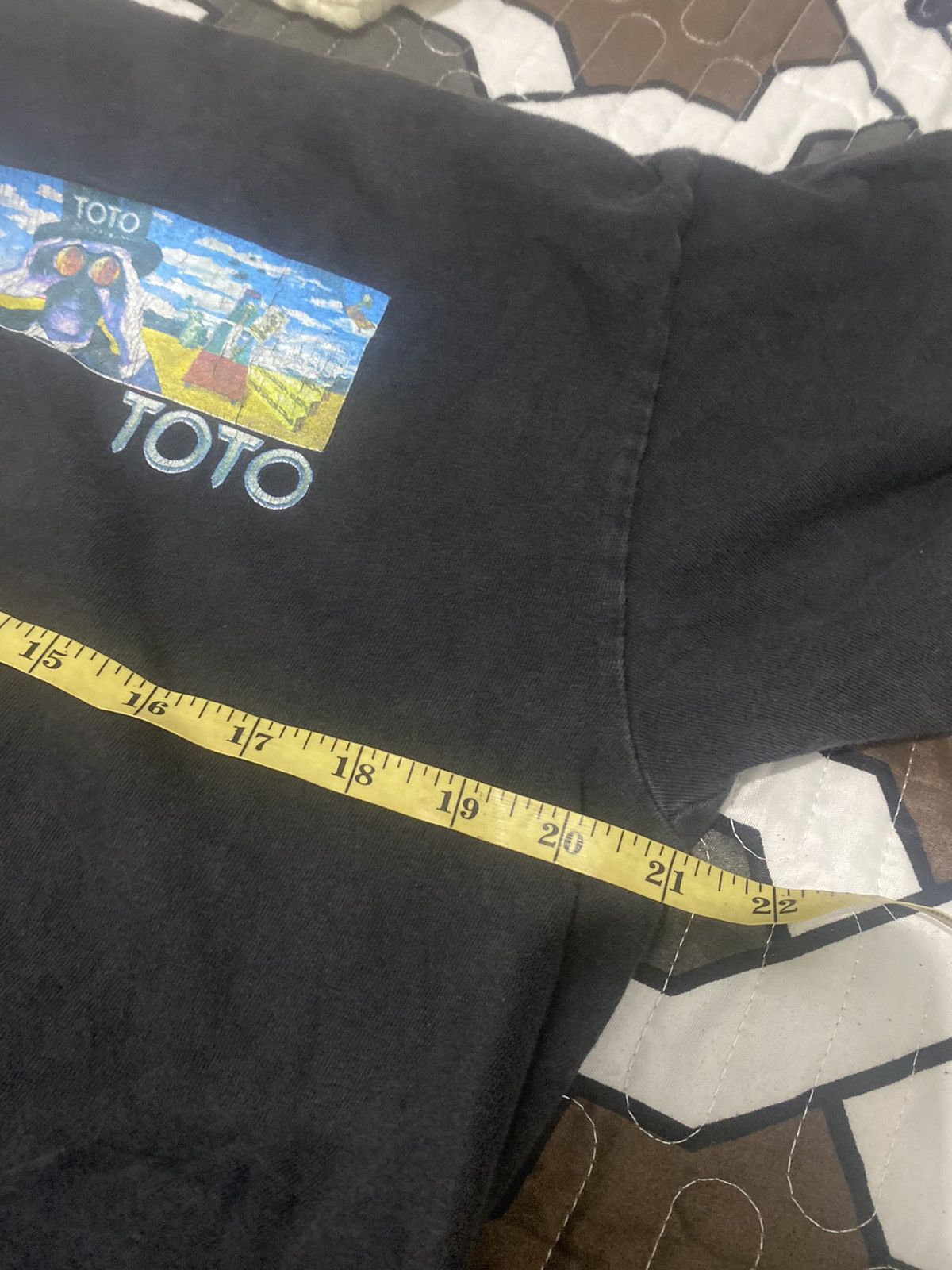 Band Tees VINTAGE TOTO BAND T-SHIRT Size US L / EU 52-54 / 3 - 4 Thumbnail