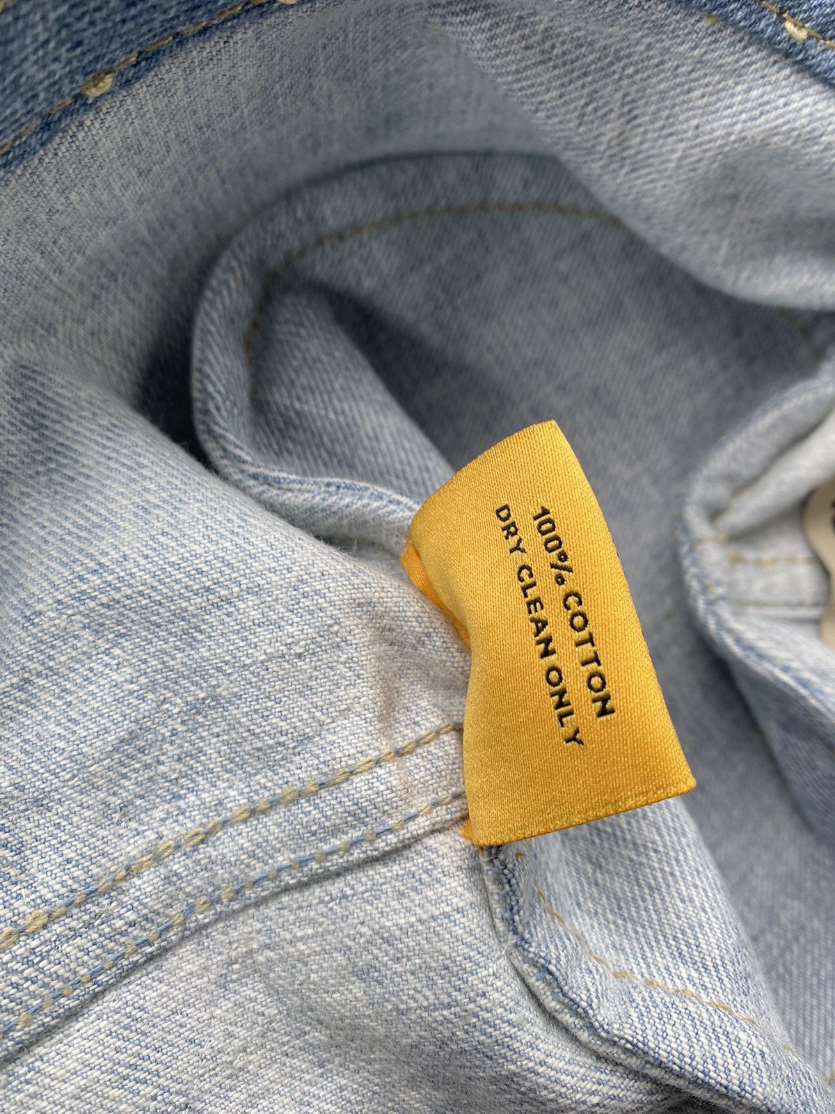 Gallery Dept. Gallery Dept Denim Logo Bucket Hat Size ONE SIZE - 8 Thumbnail