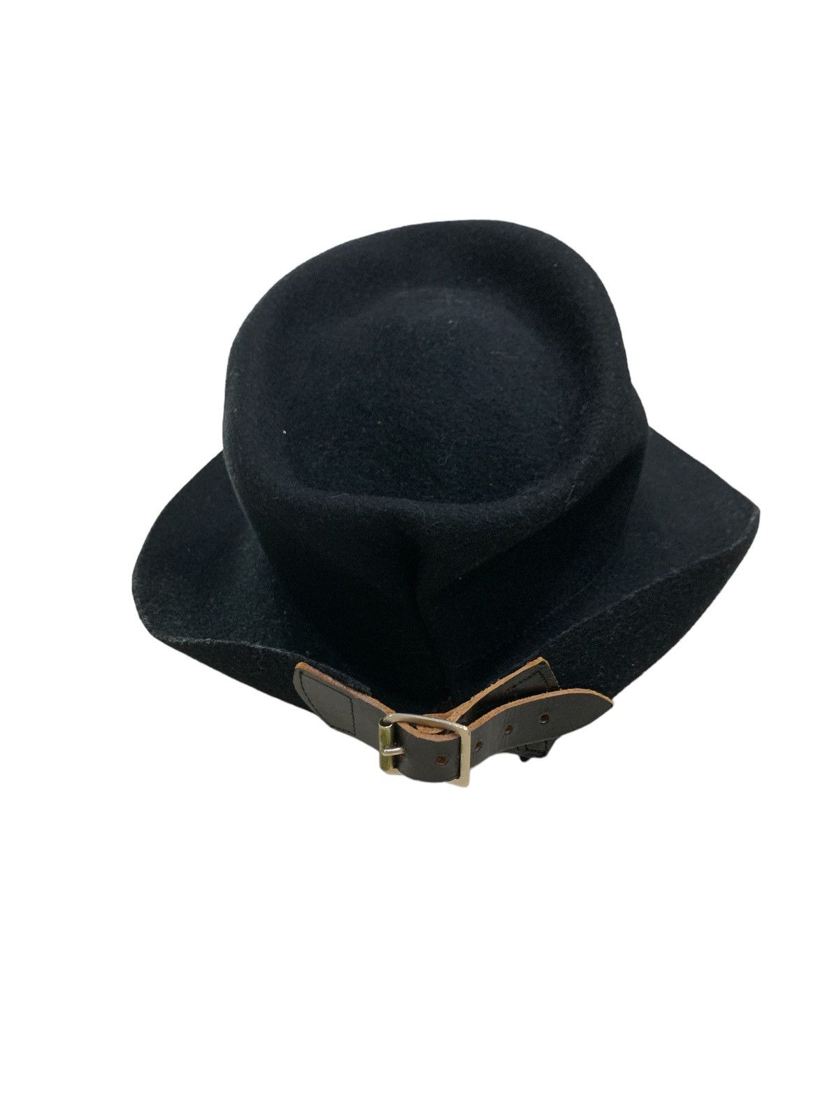 Vintage VINTAGE BERNSTOCK SPEIRS WOOL LEATHER BUCKLE HAT Size ONE SIZE - 4 Thumbnail