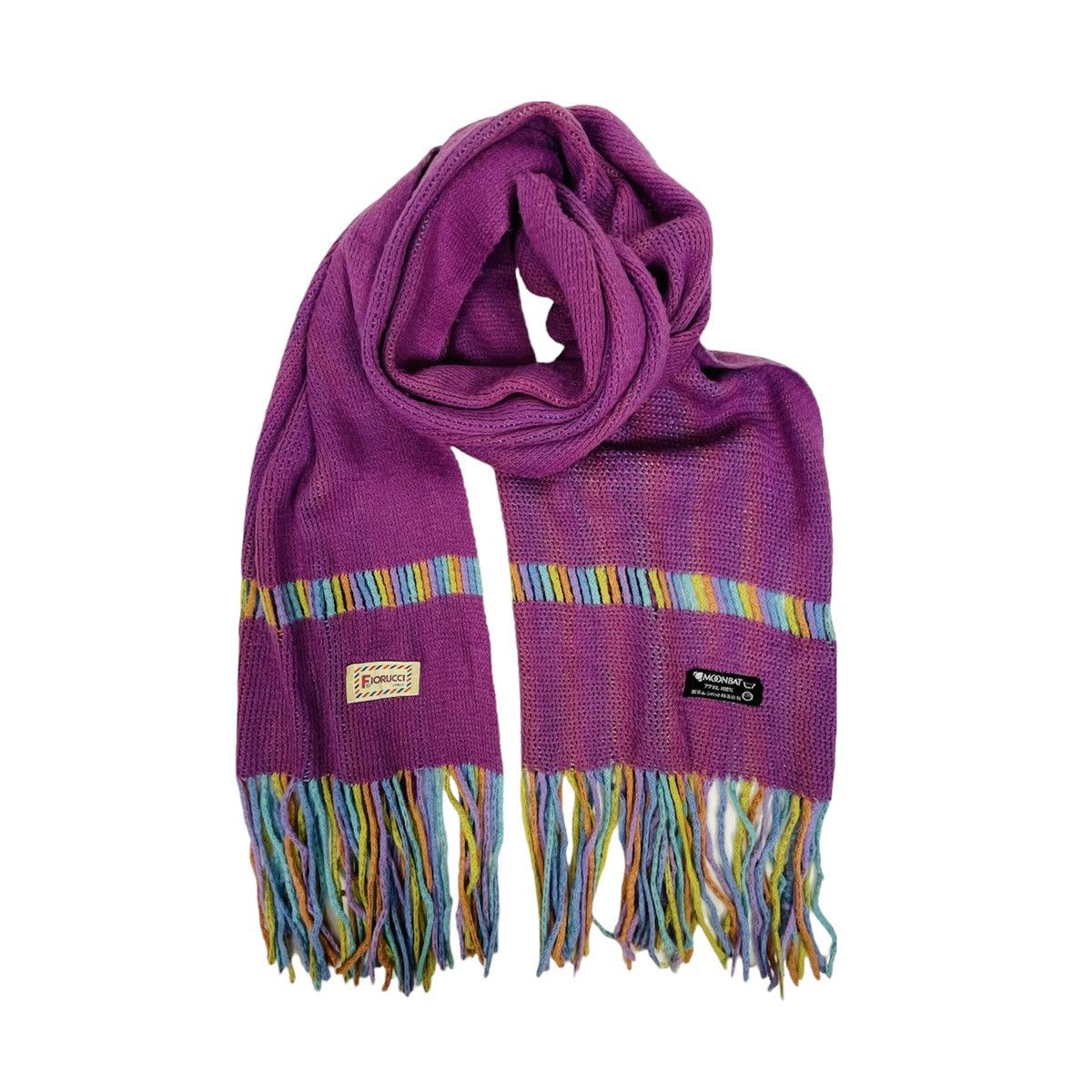 FIORUCCI ITALY MUFFLER WINTER WRAP SCARF NECKERCHIEF