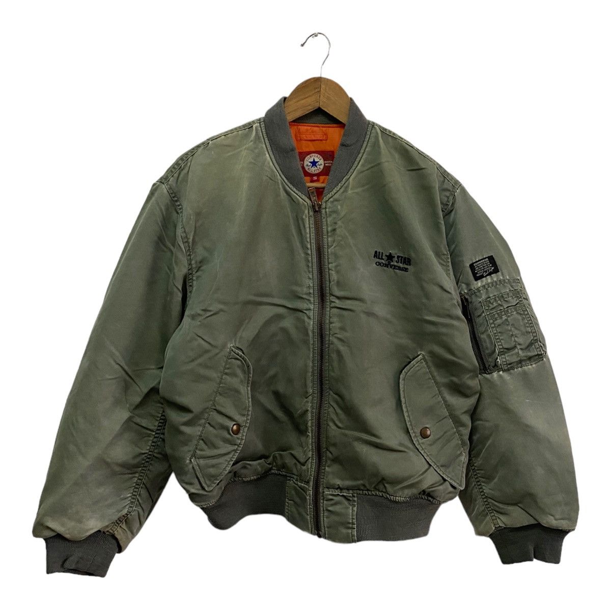 Converse VINTAGE CONVERSE USAF MA-1 FLIGHT BOMBER JACKET Size US XL / EU 56 / 4 - 1 Thumbnail