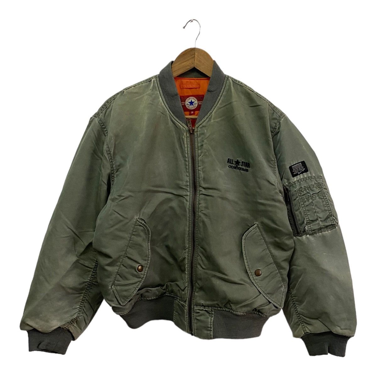 Converse VINTAGE CONVERSE USAF MA-1 FLIGHT BOMBER JACKET Size US XL / EU 56 / 4 - 3 Thumbnail