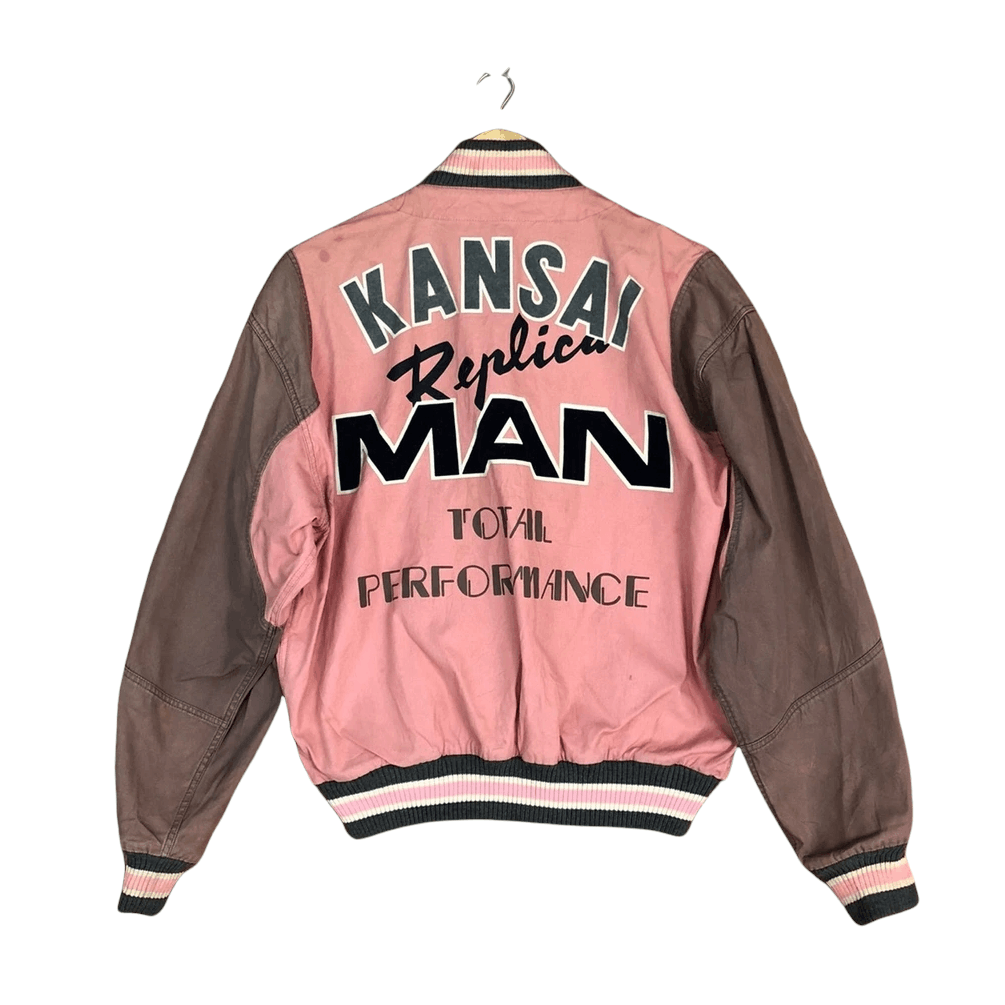 Kansai Yamamoto Rare Kansai Man Varsity Jacket by KANSAI YAMAMOTO Size US L / EU 52-54 / 3 - 11 Thumbnail