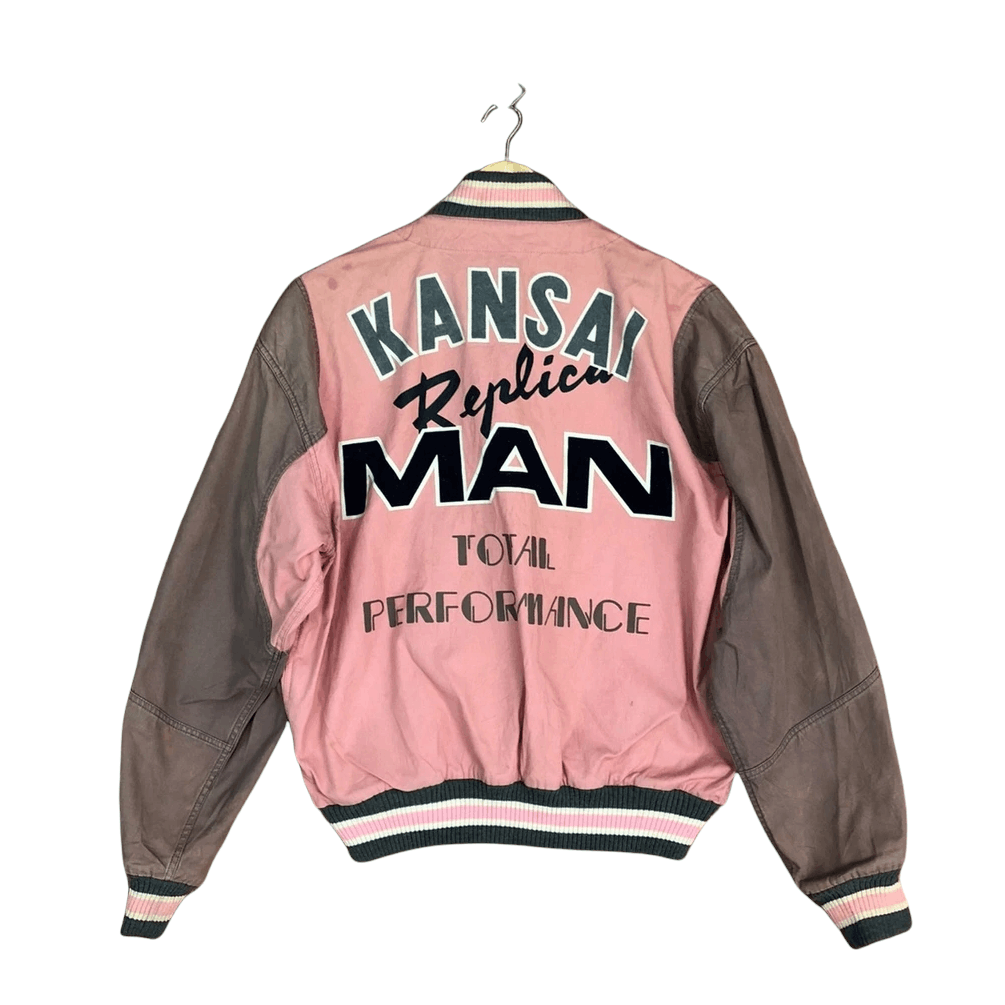 Kansai Yamamoto Rare Kansai Man Varsity Jacket by KANSAI YAMAMOTO Size US L / EU 52-54 / 3 - 1 Thumbnail