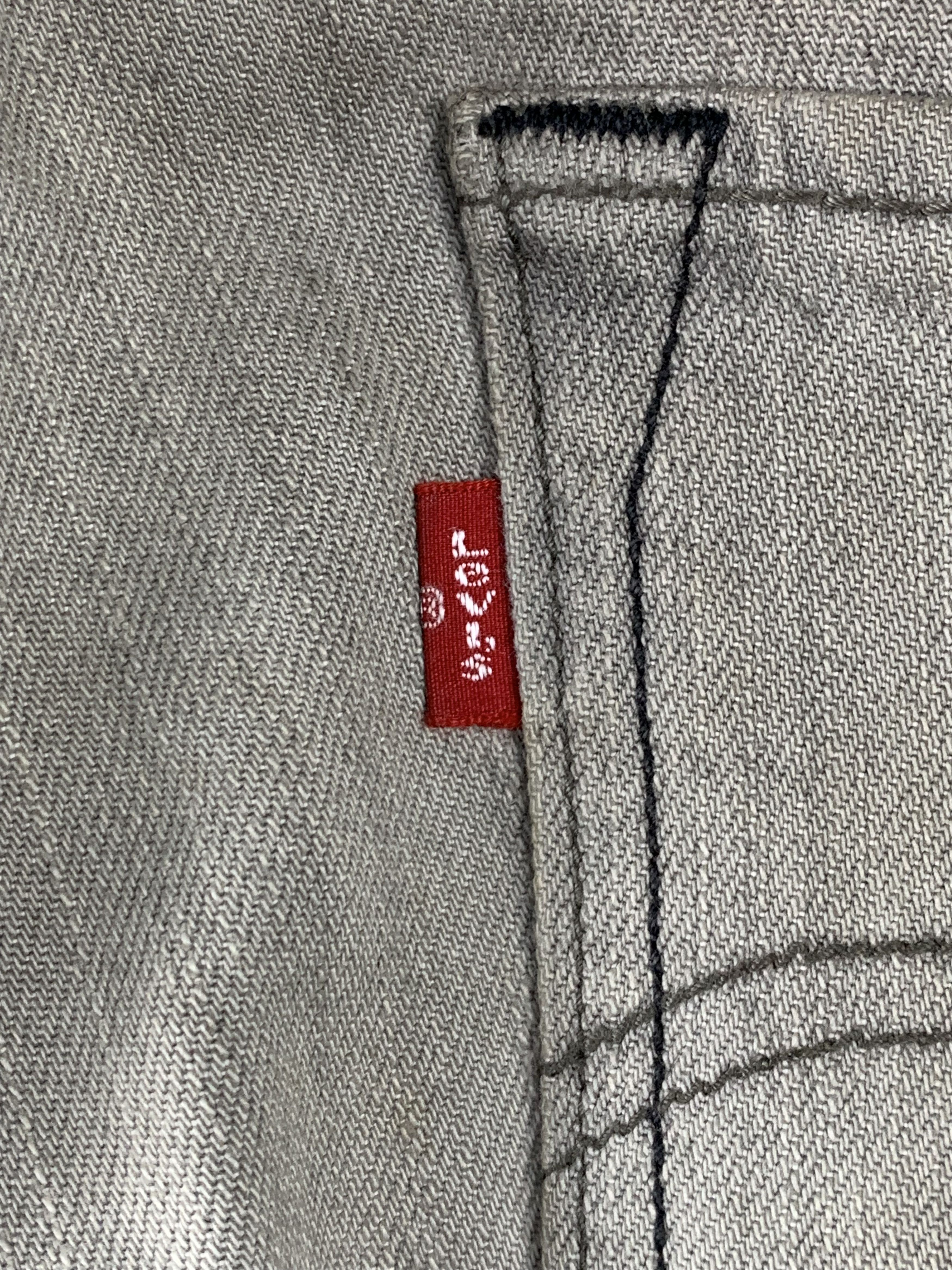 Levi's Vintage Levis 511 Faded Black Jeans DP2002 Size US 32 / EU 48 - 7 Thumbnail