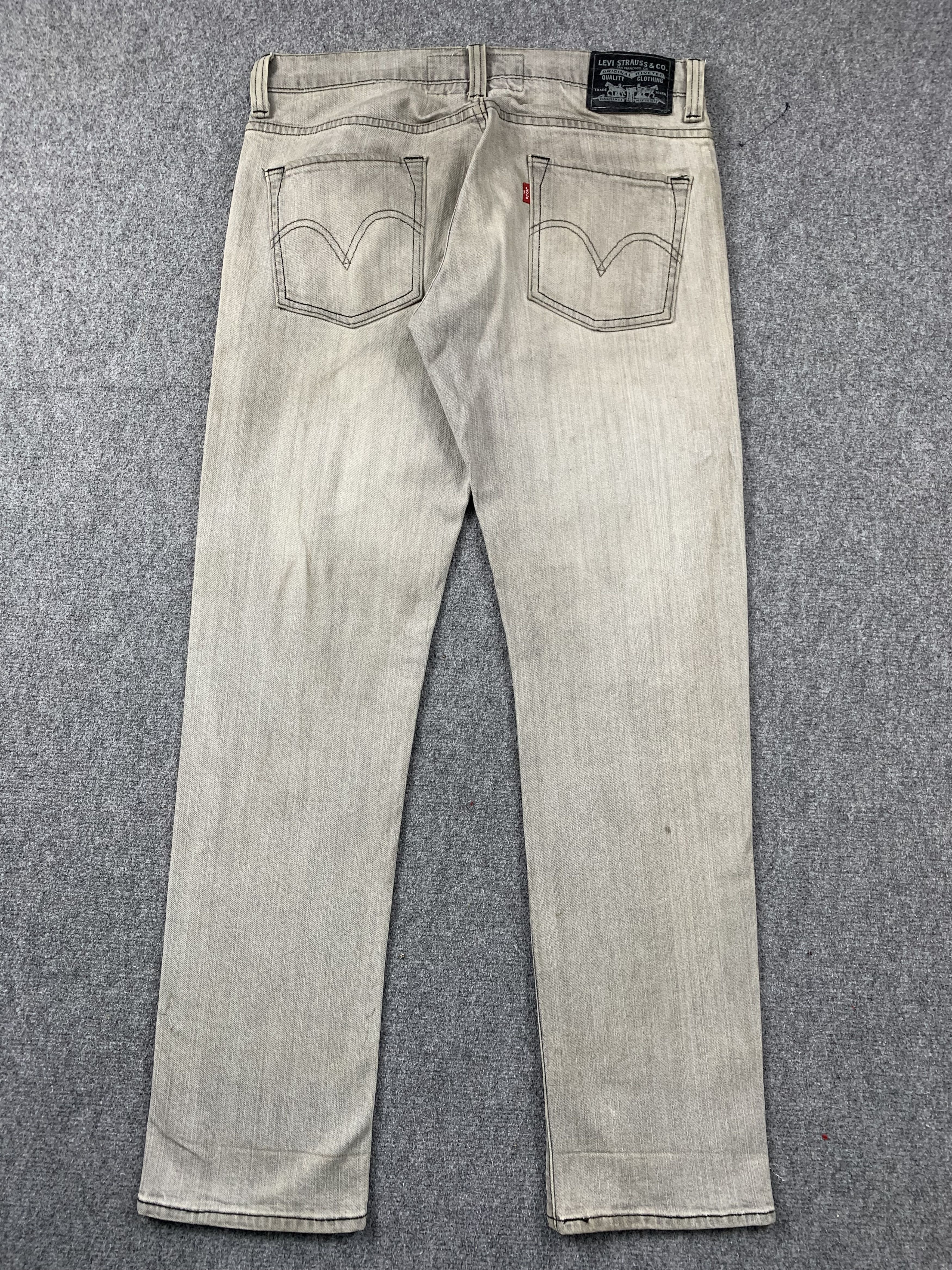 Levi's Vintage Levis 511 Faded Black Jeans DP2002 Size US 32 / EU 48 - 3 Thumbnail