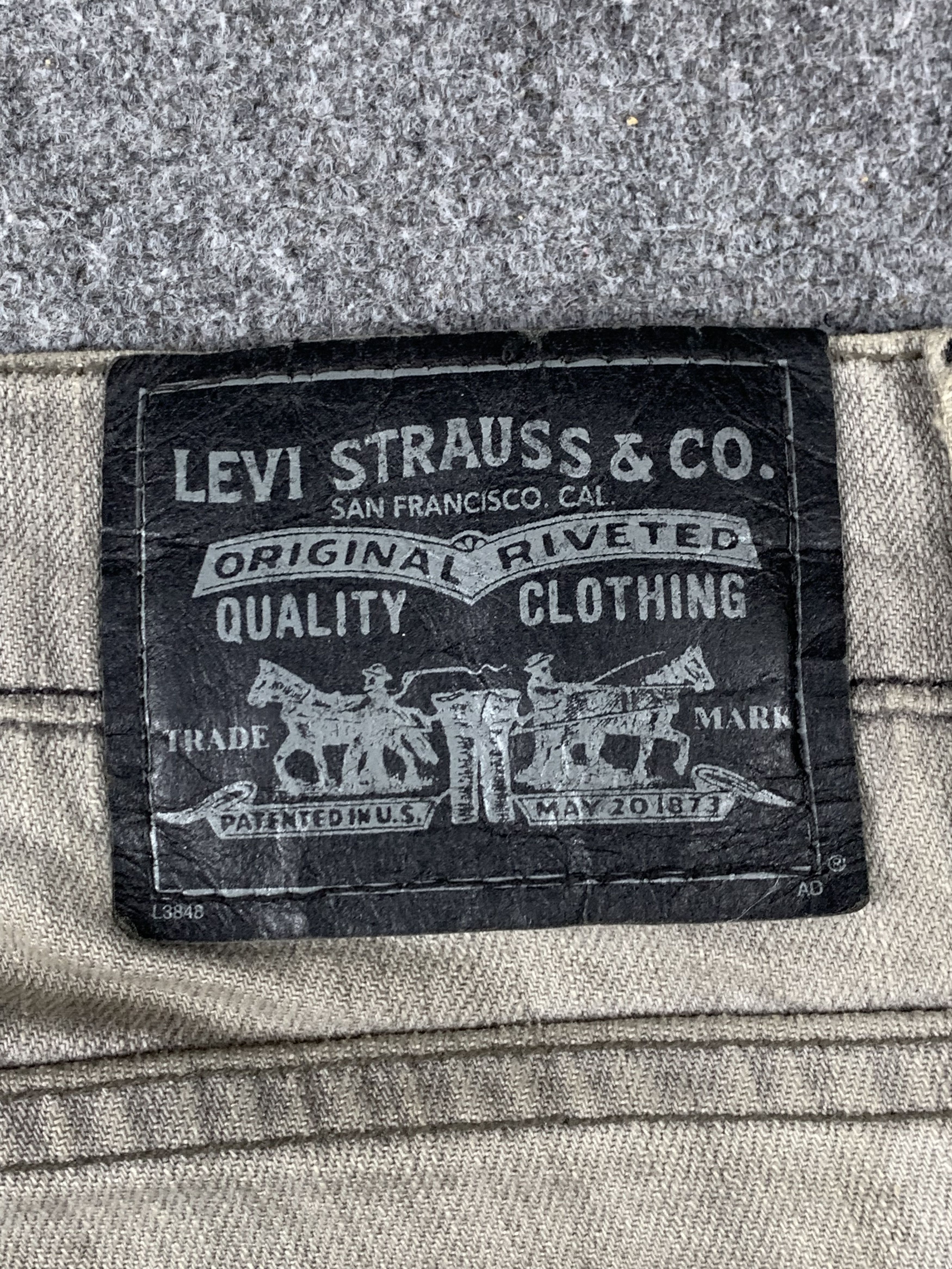 Levi's Vintage Levis 511 Faded Black Jeans DP2002 Size US 32 / EU 48 - 5 Thumbnail