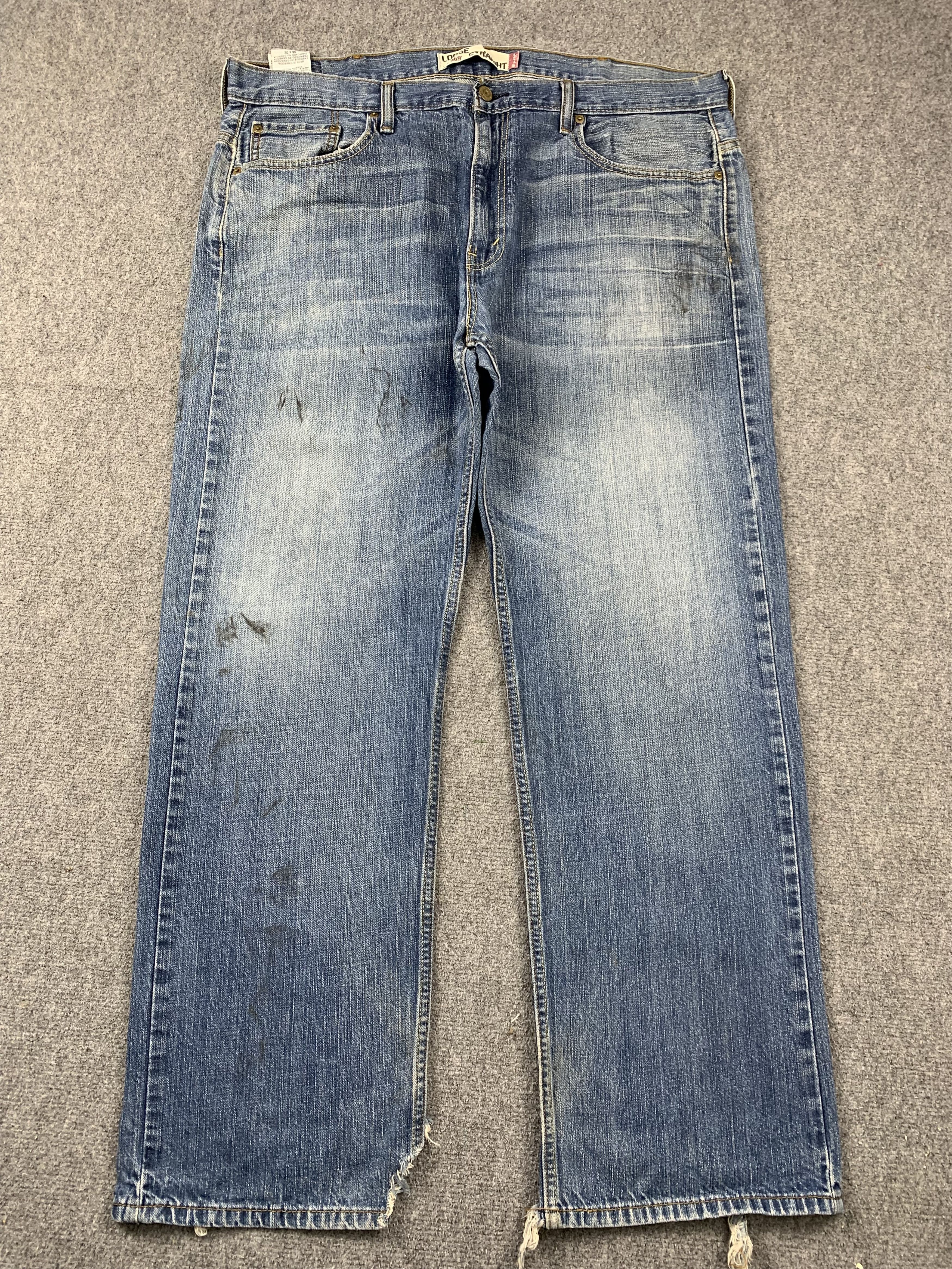 Levi's Vintage Levis 569 Faded Blue Jeans DP2003 Size US 40 / EU 56 - 1 Thumbnail