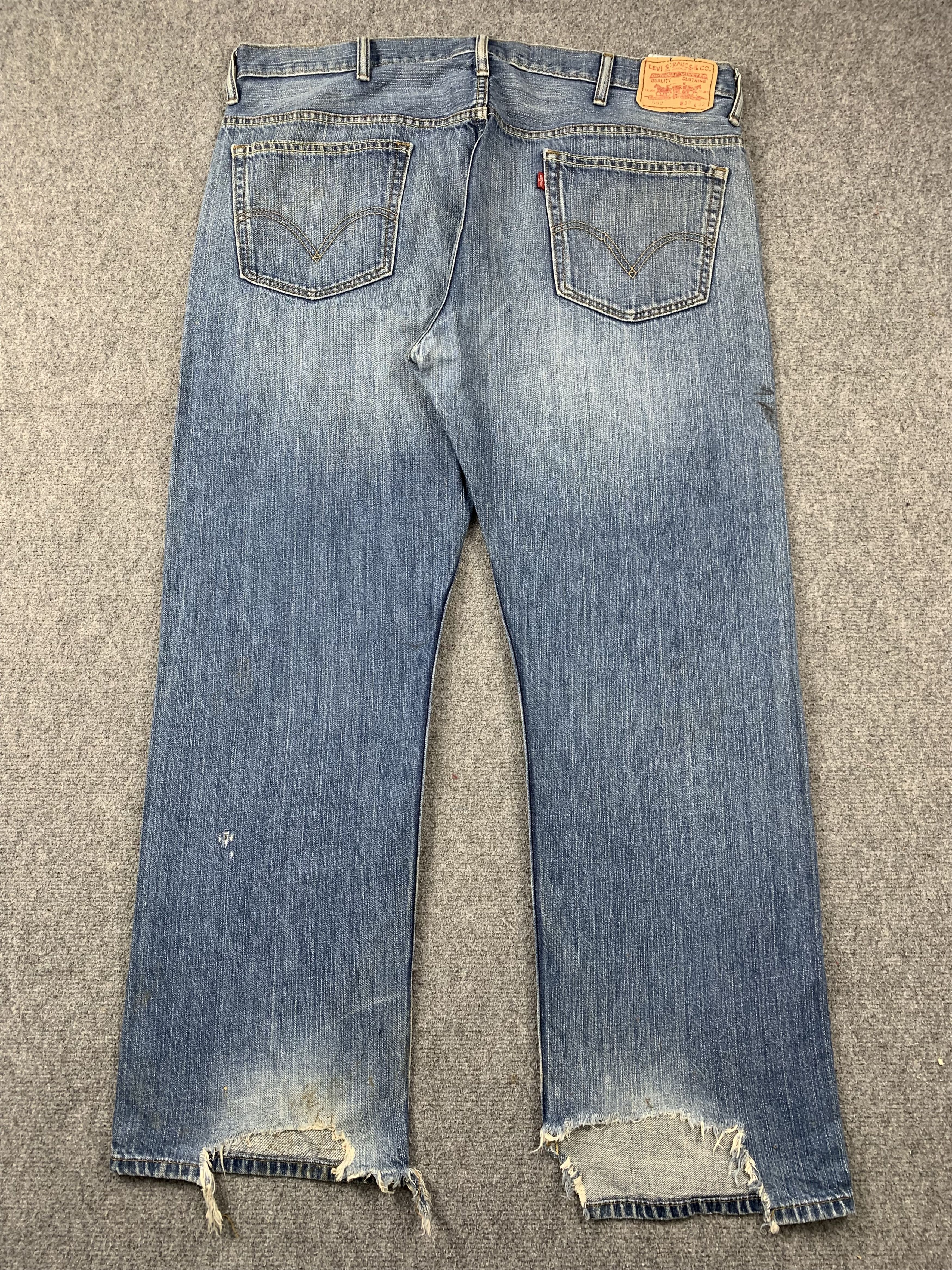 Levi's Vintage Levis 569 Faded Blue Jeans DP2003 Size US 40 / EU 56 - 3 Thumbnail