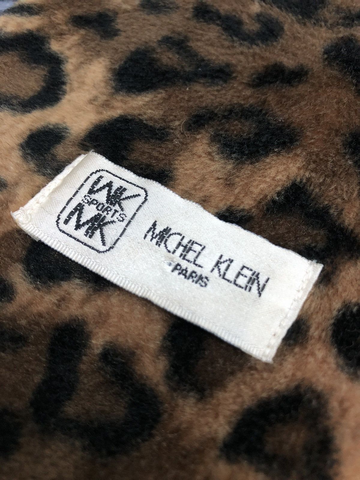 Michel Klein 00's Micheal Klien leopard overprinted scarf / muffler Size ONE SIZE - 6 Thumbnail