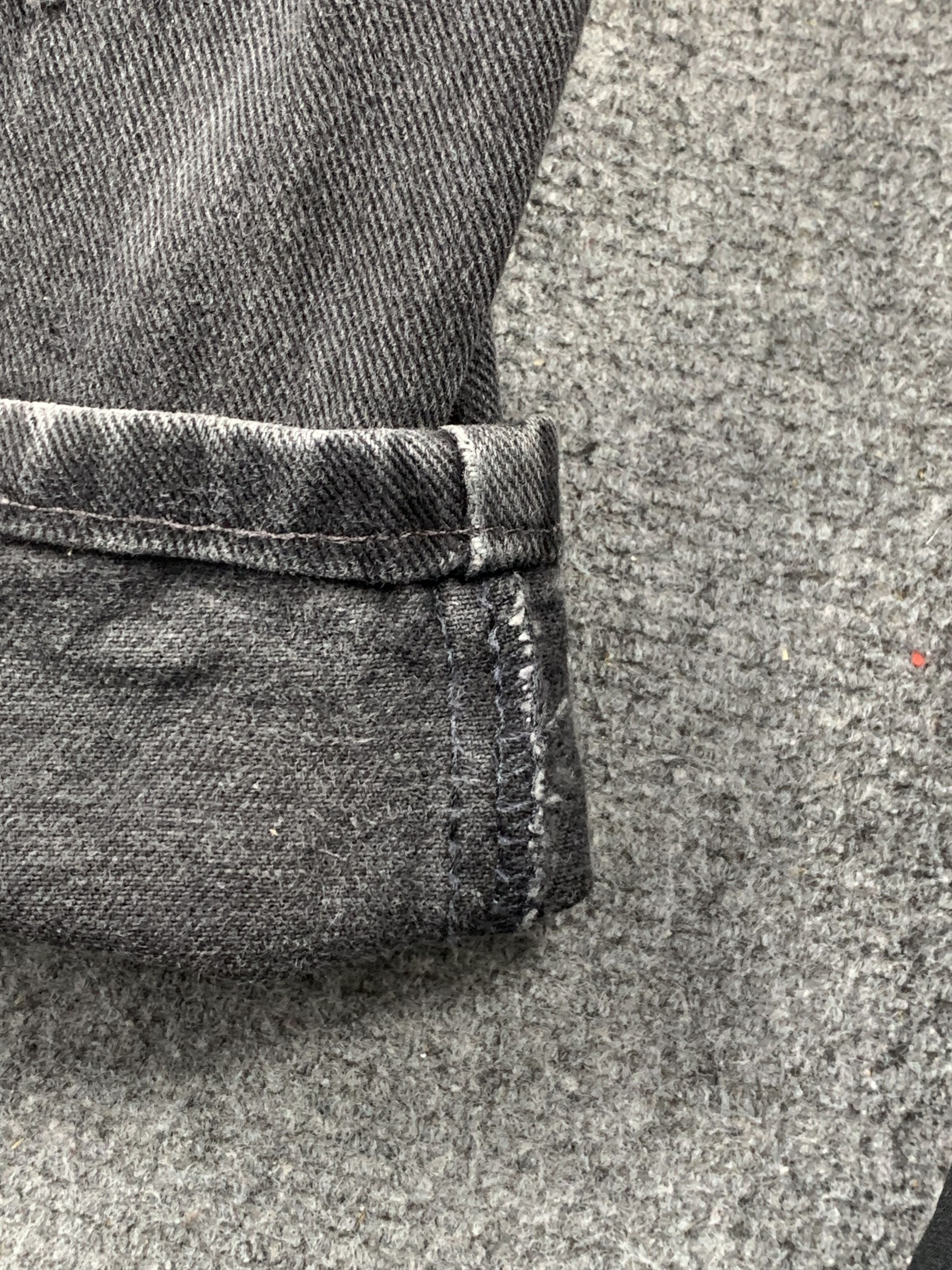 Levi's Vintage Levis 550 Faded Black Jeans DP2004 Size US 36 / EU 52 - 13 Thumbnail