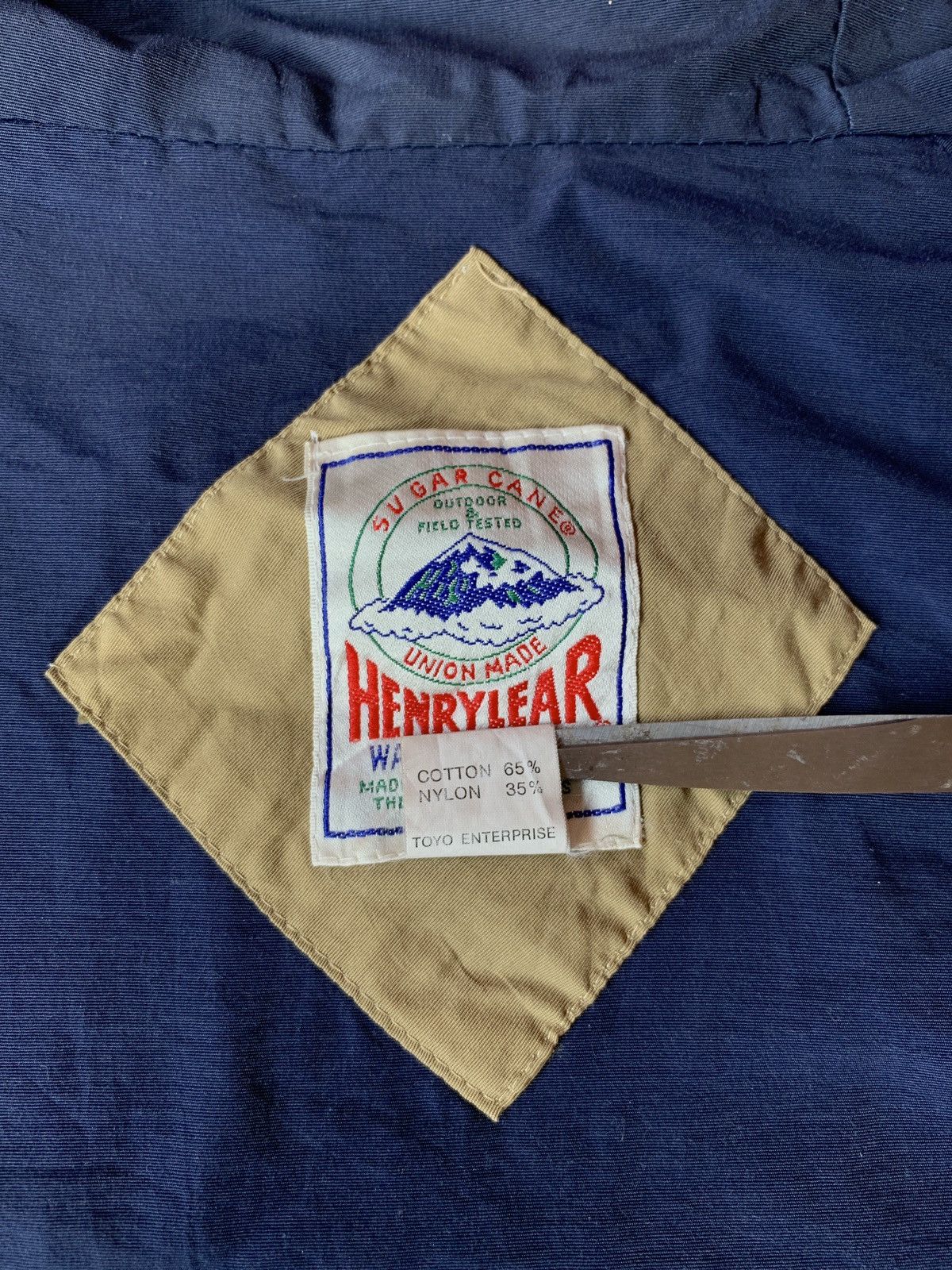 Vintage sugar cane henry lear toyo enterprises japan jacket