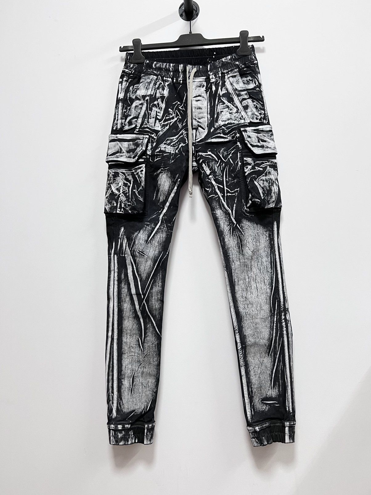 Rick Owens Drkshdw RICK OWENS FW21 MASTODON CUT JOGGERS Size 28" / US 6 / IT 42 - 1 Thumbnail
