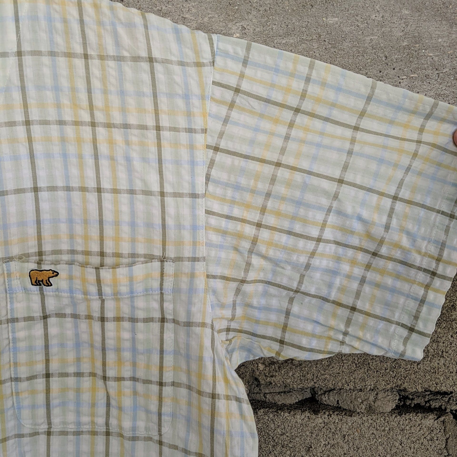 Golden Bear Vintage Golden Bear Tee Shirt Button Ups Rare Design Size US L / EU 52-54 / 3 - 6 Thumbnail