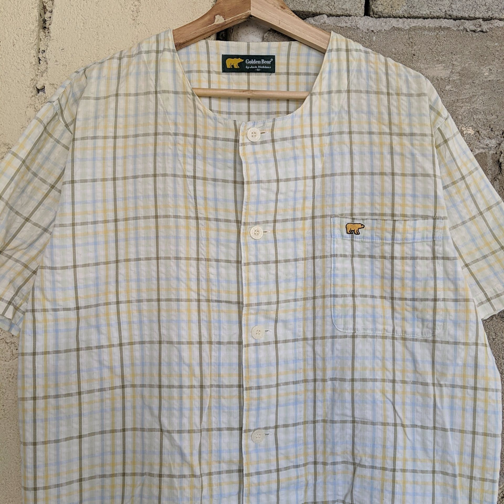 Golden Bear Vintage Golden Bear Tee Shirt Button Ups Rare Design Size US L / EU 52-54 / 3 - 2 Thumbnail