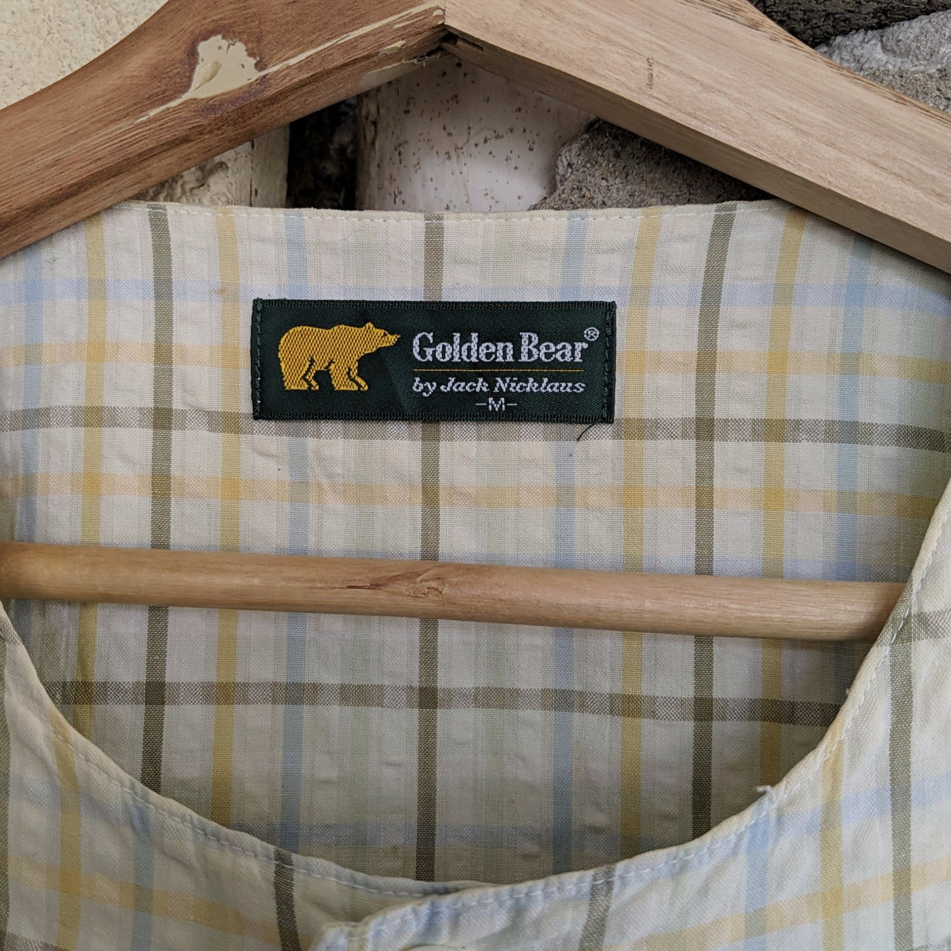 Golden Bear Vintage Golden Bear Tee Shirt Button Ups Rare Design Size US L / EU 52-54 / 3 - 5 Thumbnail