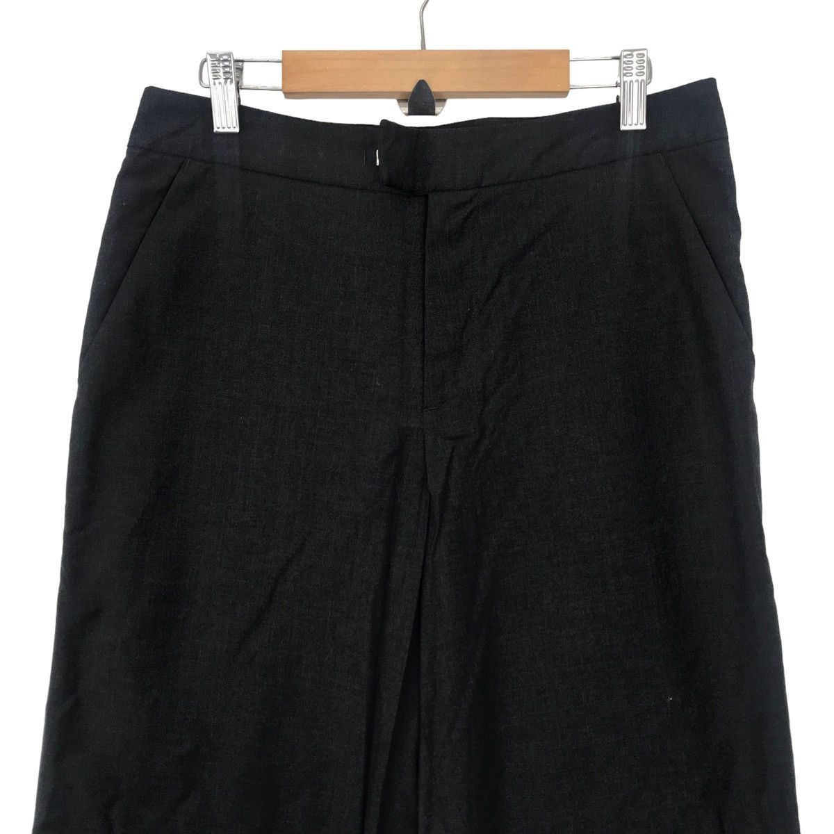agnes b. Vintage AGNES B Homme Paris Wool Pants Nice Design Casual Size 27" / US 4 / IT 40 - 2 Thumbnail
