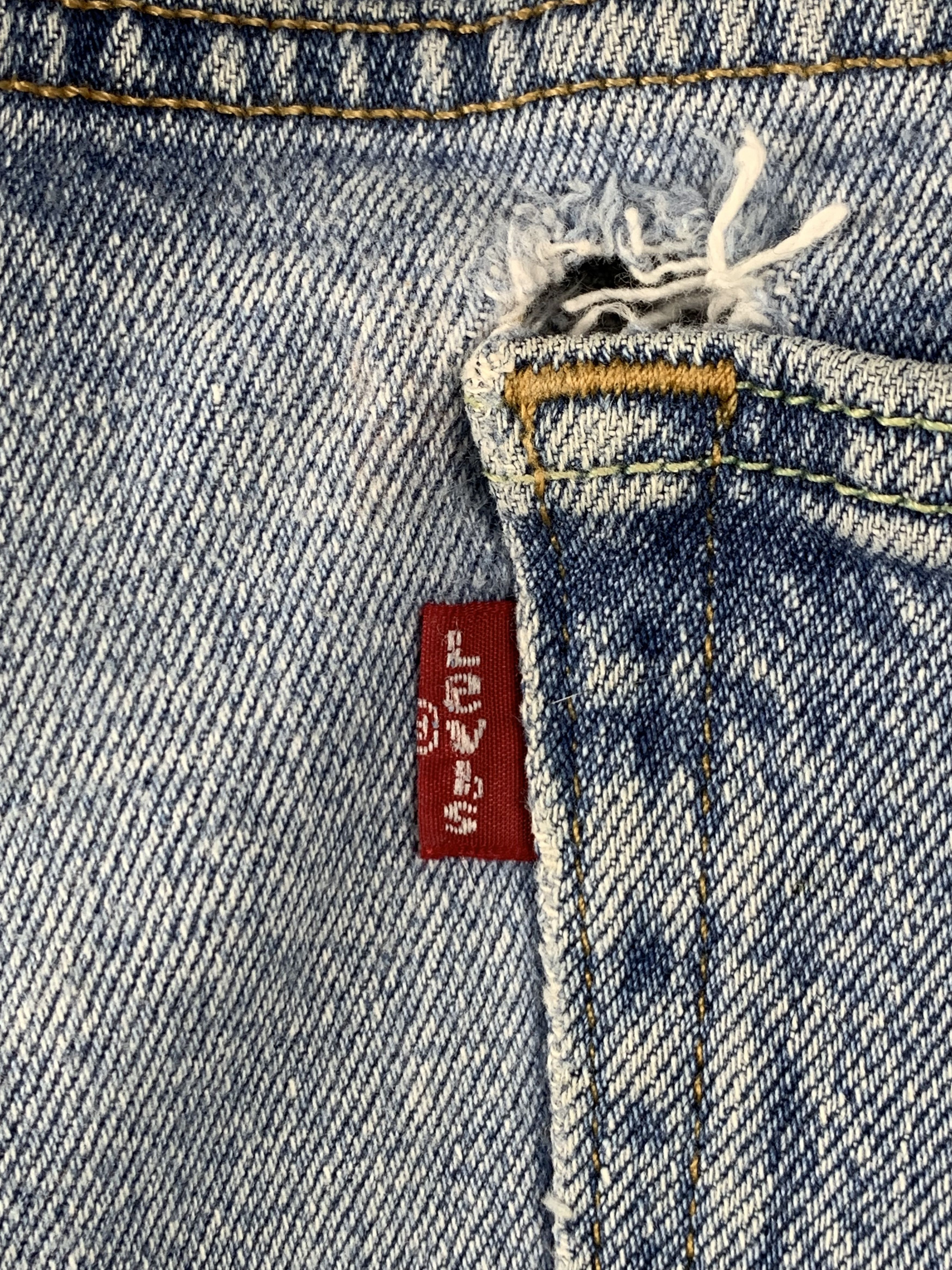 Levi's Vintage Levis 569 Faded Blue Jeans DP2005 Size US 36 / EU 52 - 4 Thumbnail