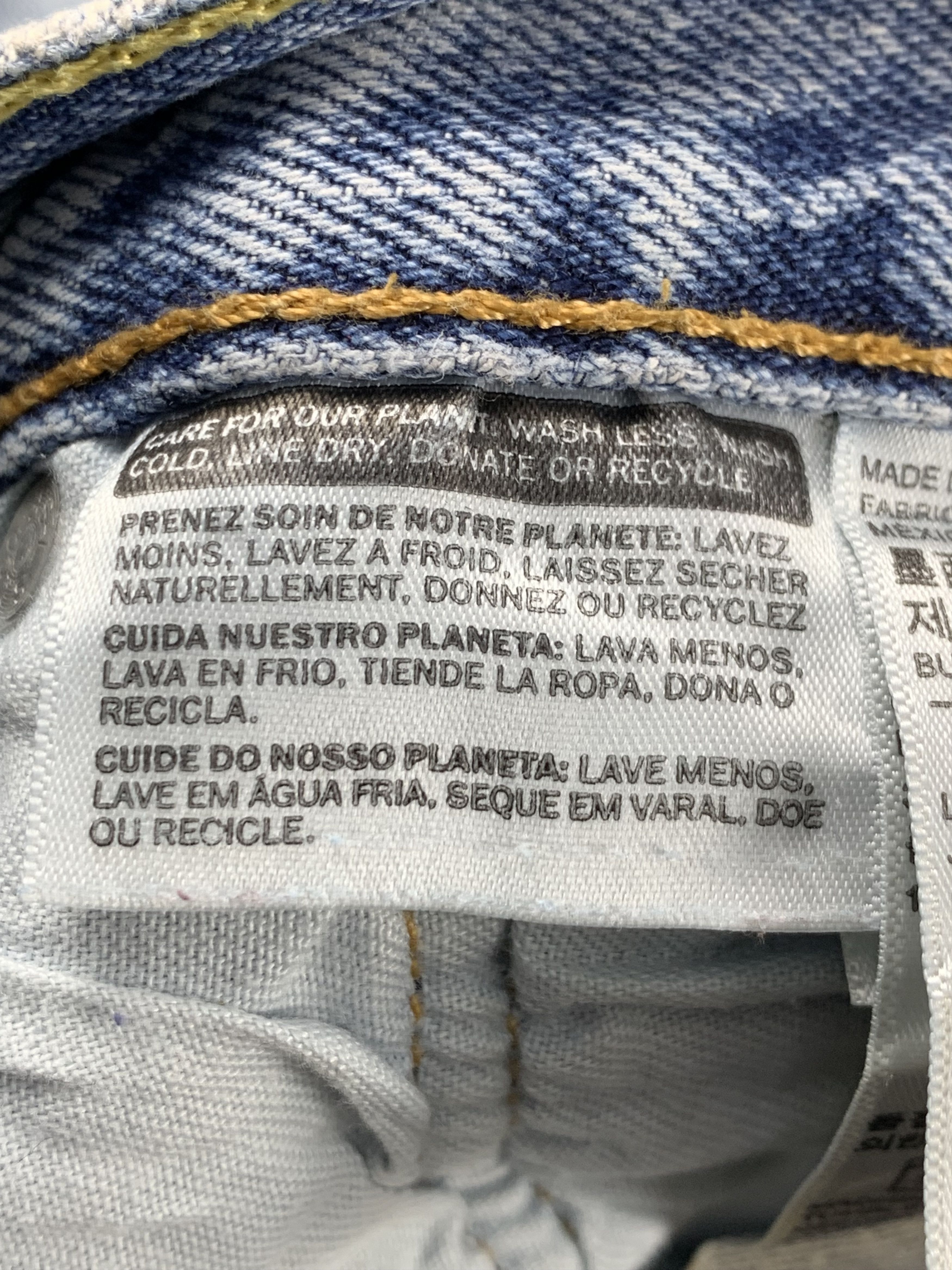 Levi's Vintage Levis 569 Faded Blue Jeans DP2005 Size US 36 / EU 52 - 5 Thumbnail