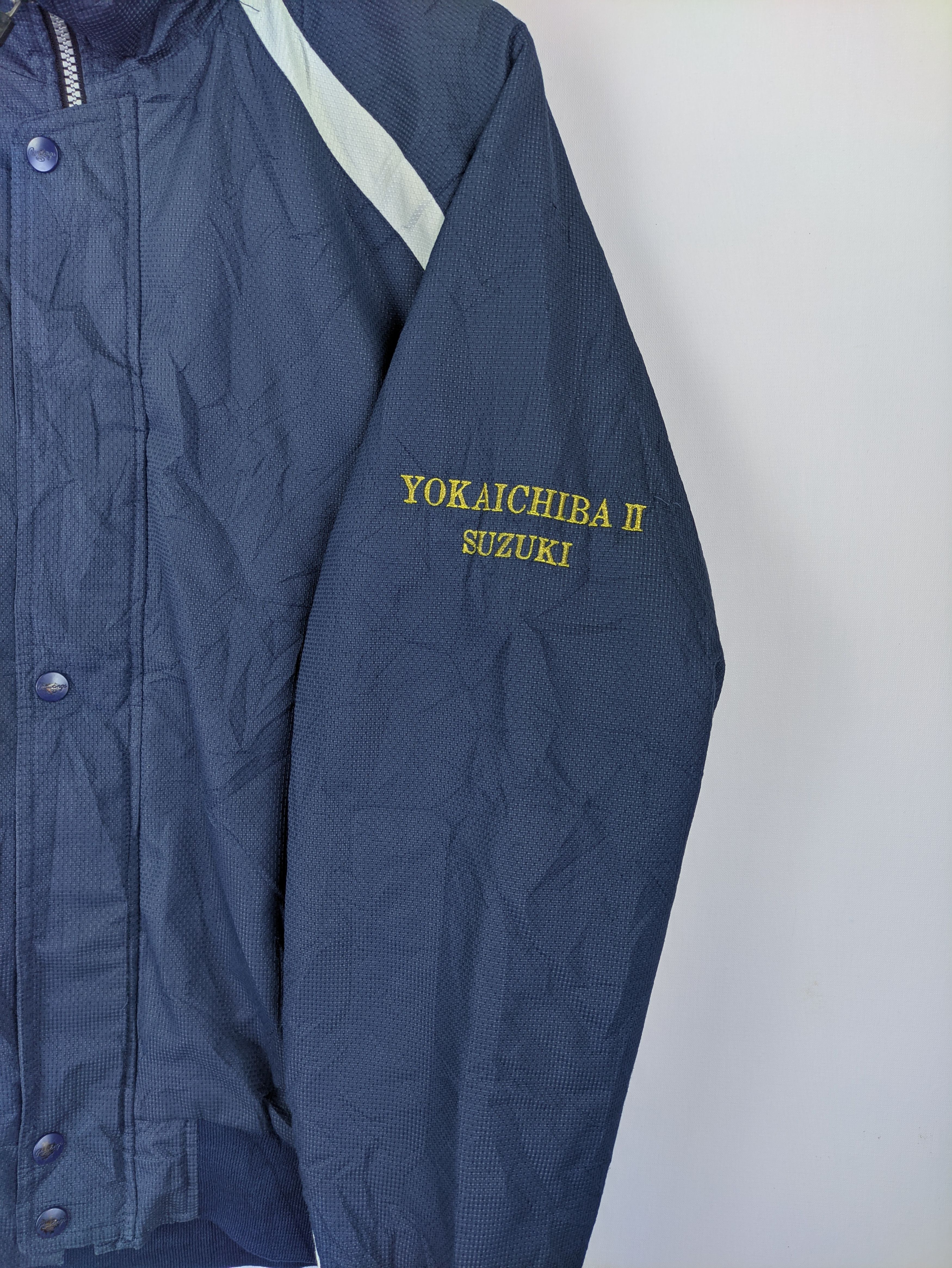 Japanese Brand Steals🔥Baseball Jacket Zip Up by Rawlings Size US L / EU 52-54 / 3 - 6 Thumbnail