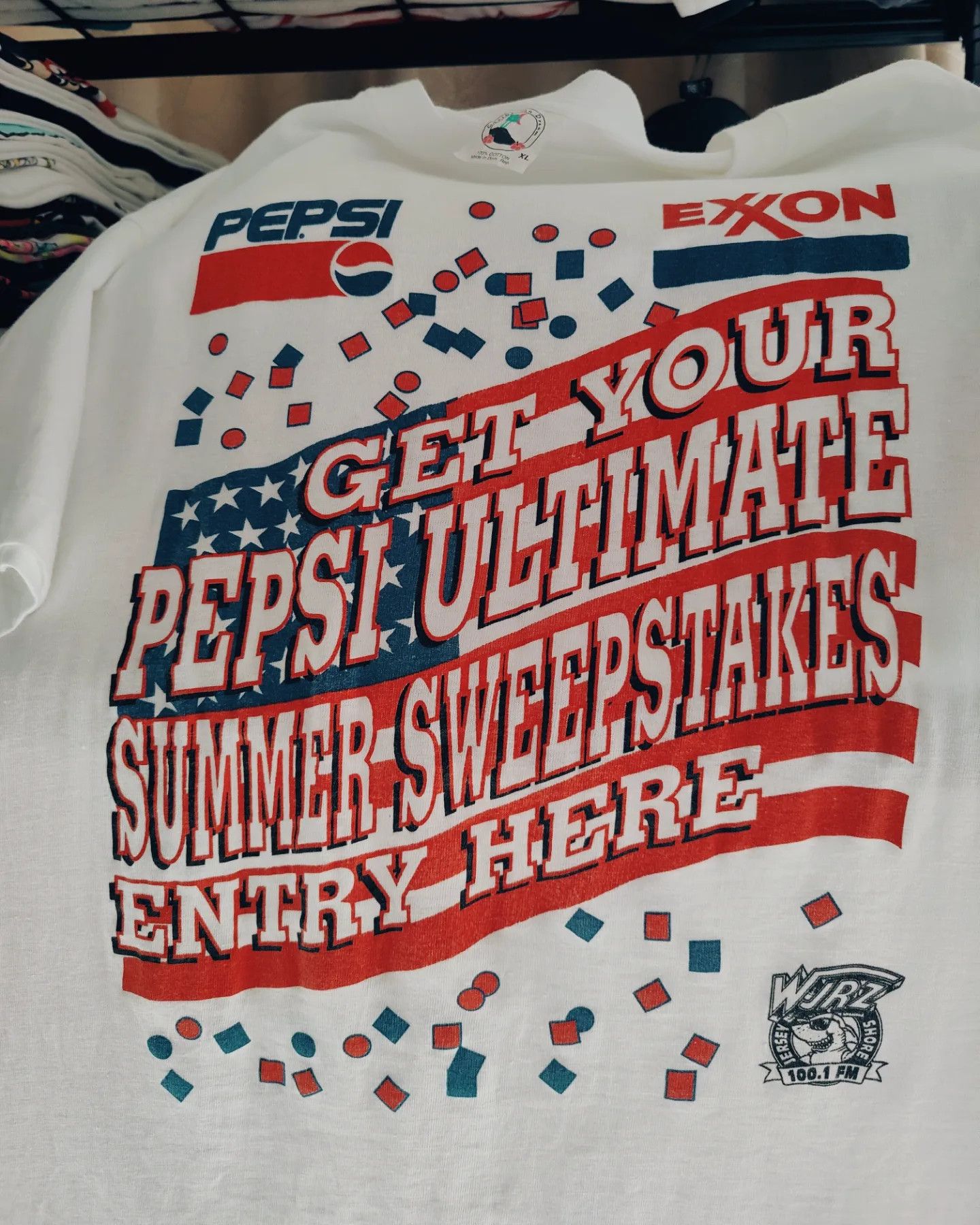 Pepsi × Vintage vintage 90s Pepsi x Exxon Size US XL / EU 56 / 4 - 3 Thumbnail