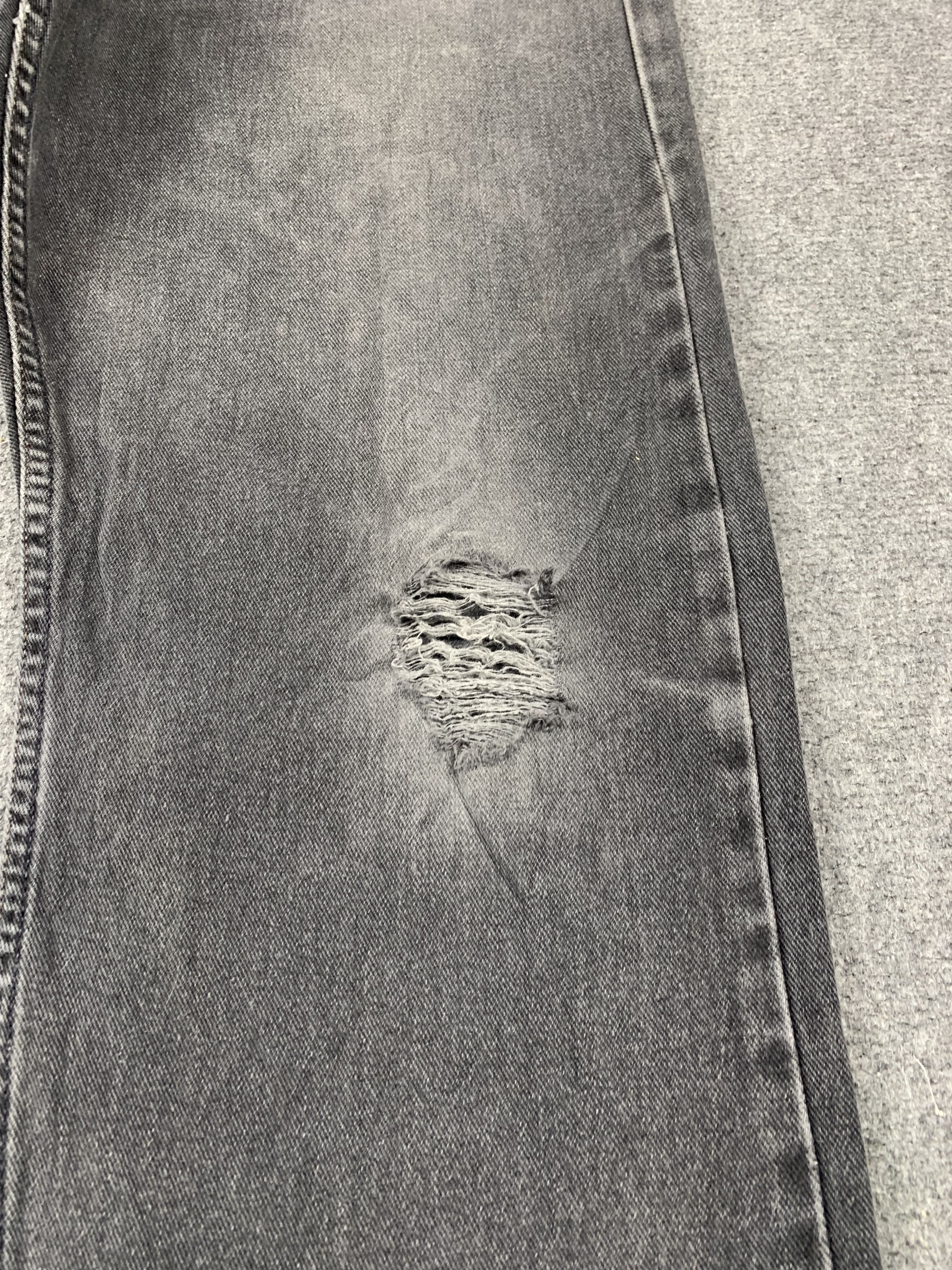 Levi's Vintage Levis 505 Faded Black Jeans DP2008 Size US 36 / EU 52 - 10 Thumbnail