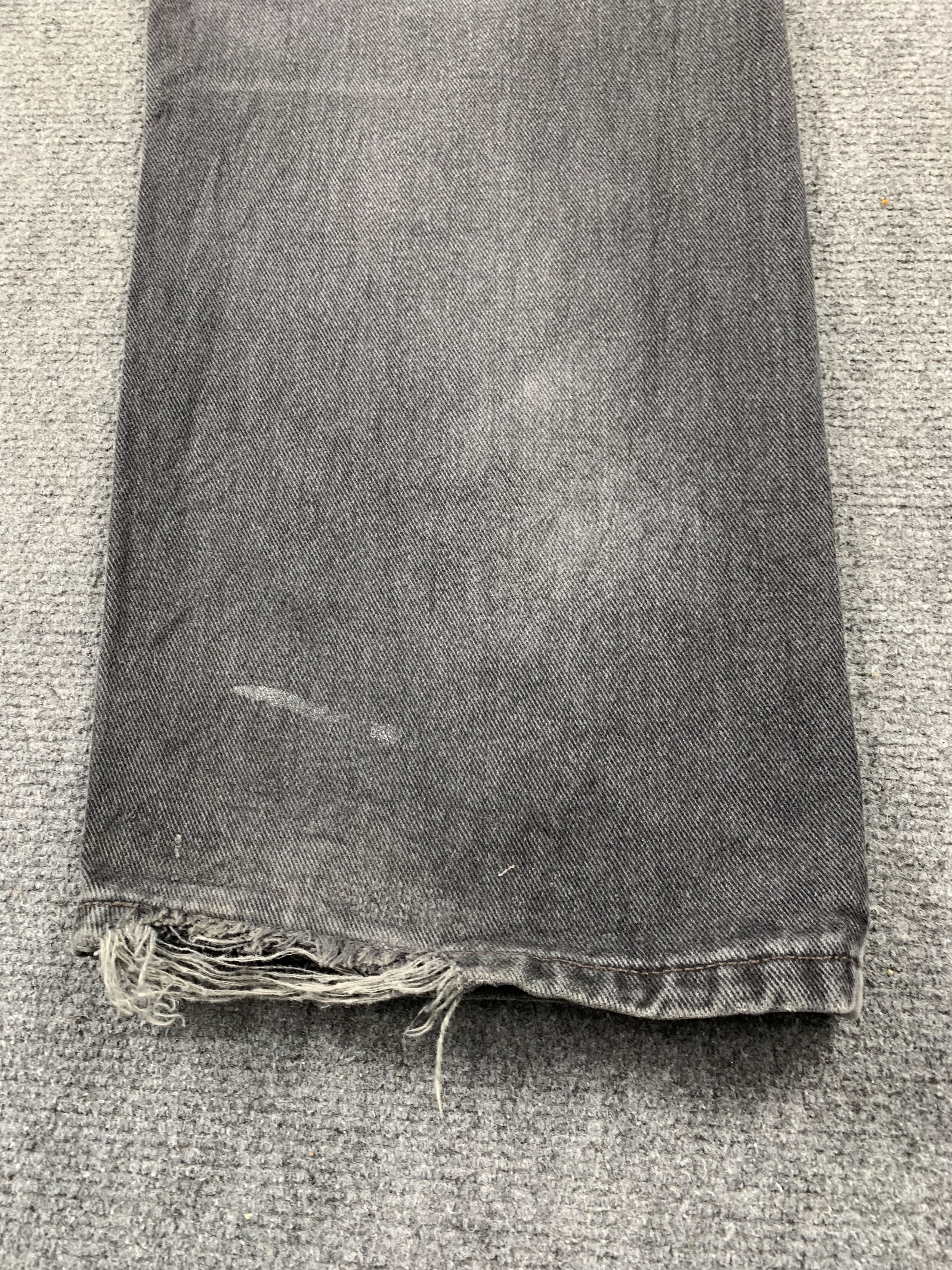 Levi's Vintage Levis 505 Faded Black Jeans DP2008 Size US 36 / EU 52 - 15 Thumbnail