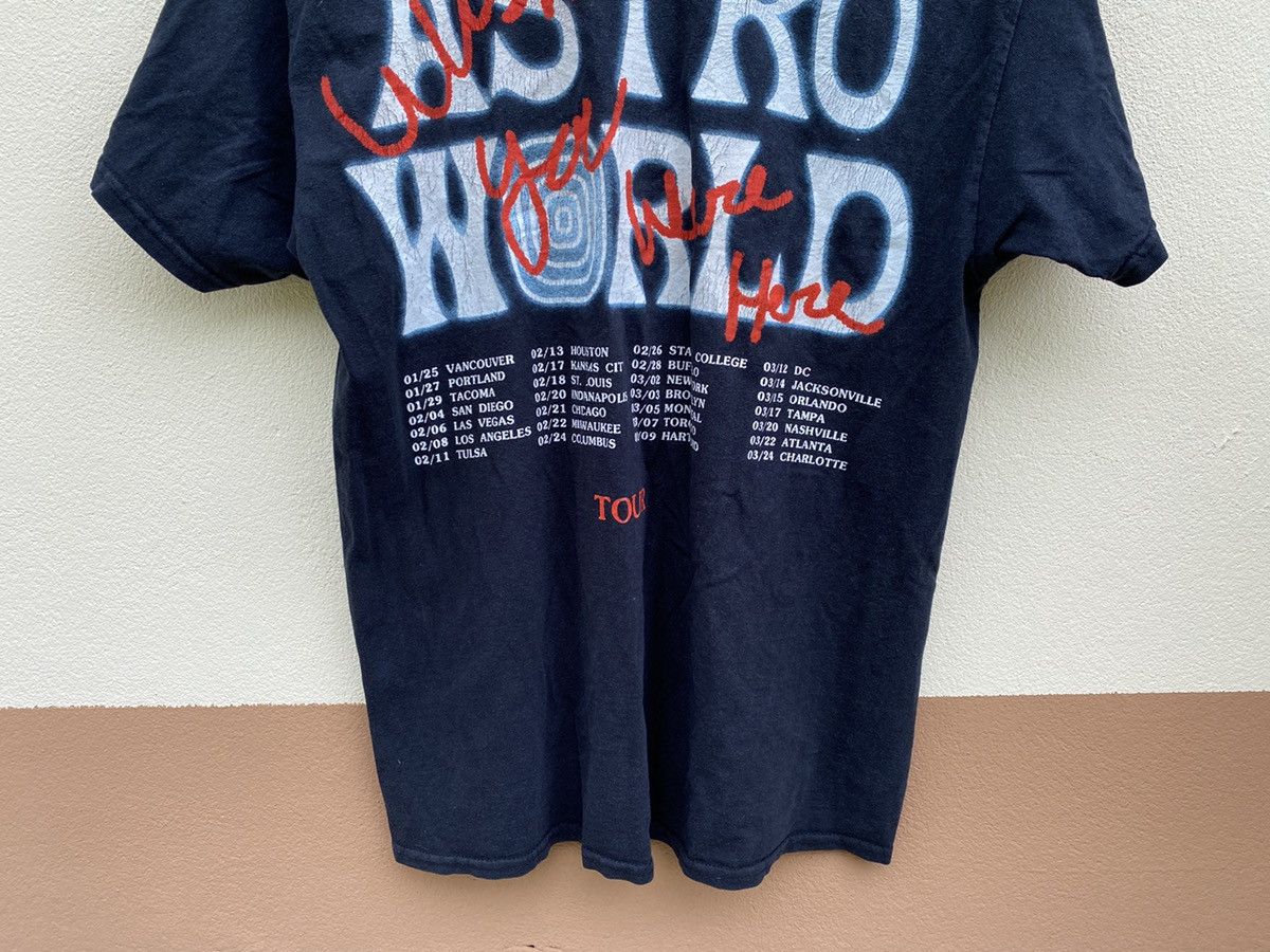 Band Tees Travis Scott Astroworld The Forum Black Tee M Size US M / EU 48-50 / 2 - 6 Thumbnail