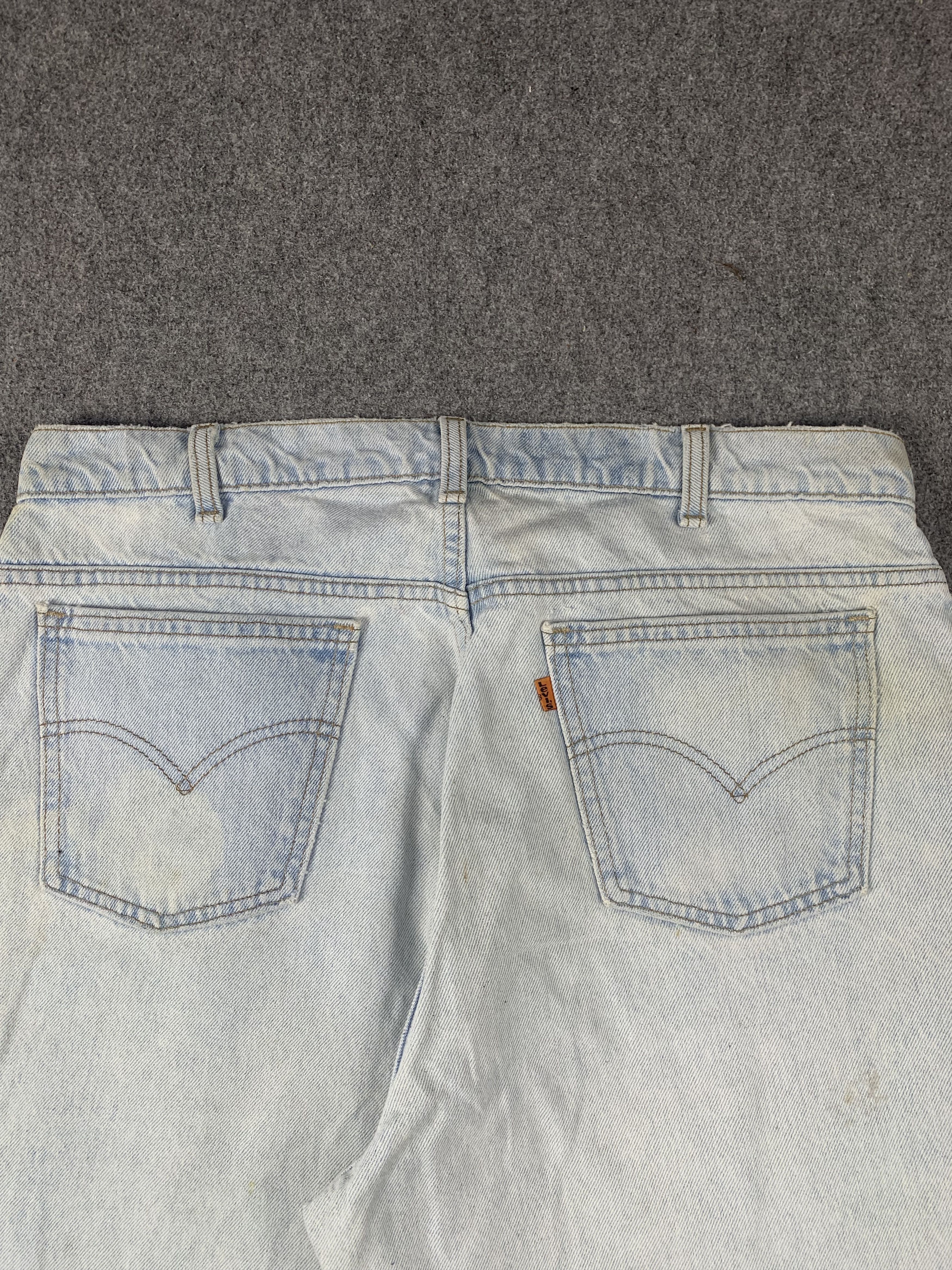 Levi's Vintage 90s Levis Orange Tab Light Wash Jeans DP2009 Size US 35 - 4 Thumbnail