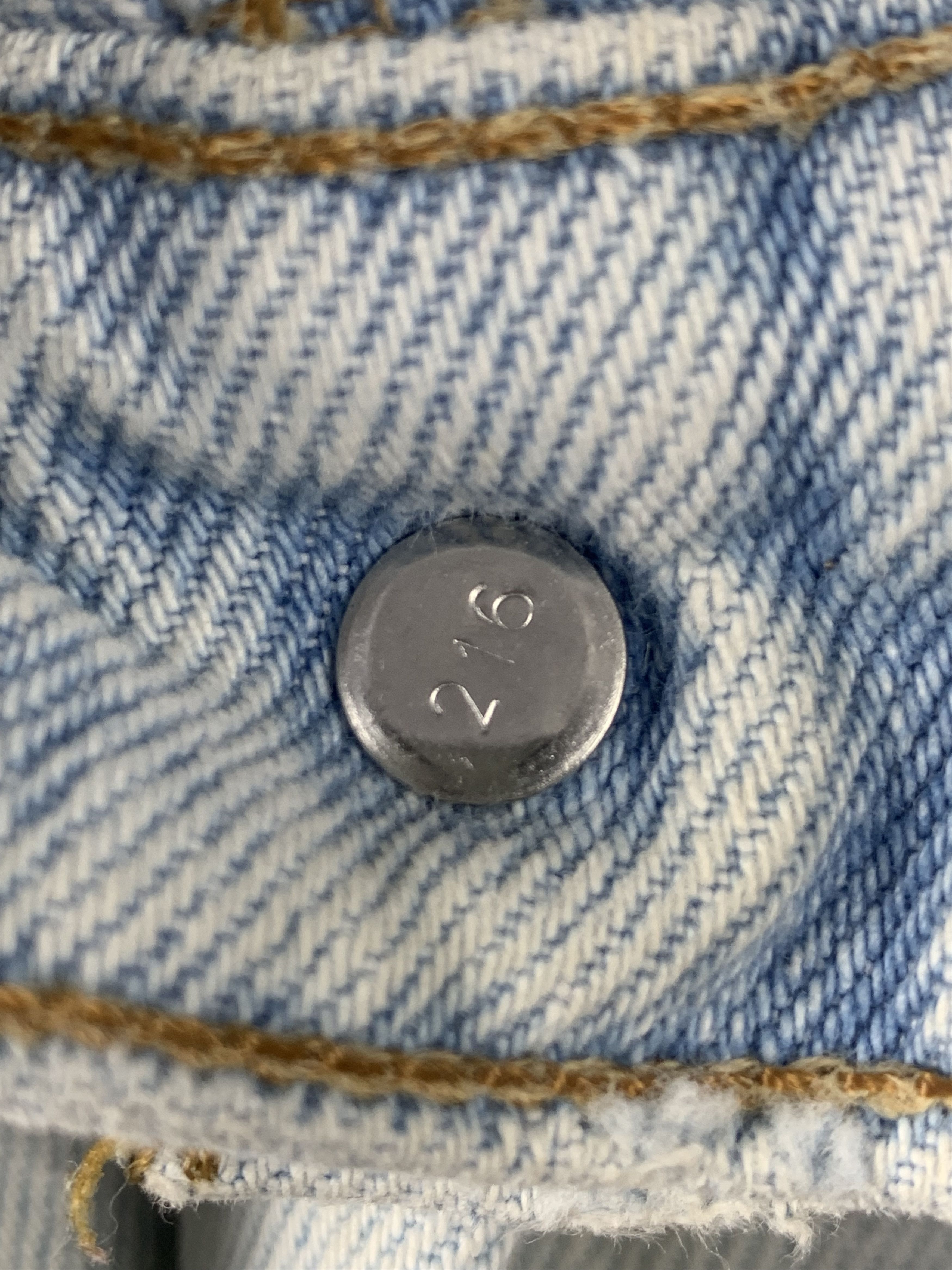 Levi's Vintage 90s Levis Orange Tab Light Wash Jeans DP2009 Size US 35 - 15 Thumbnail