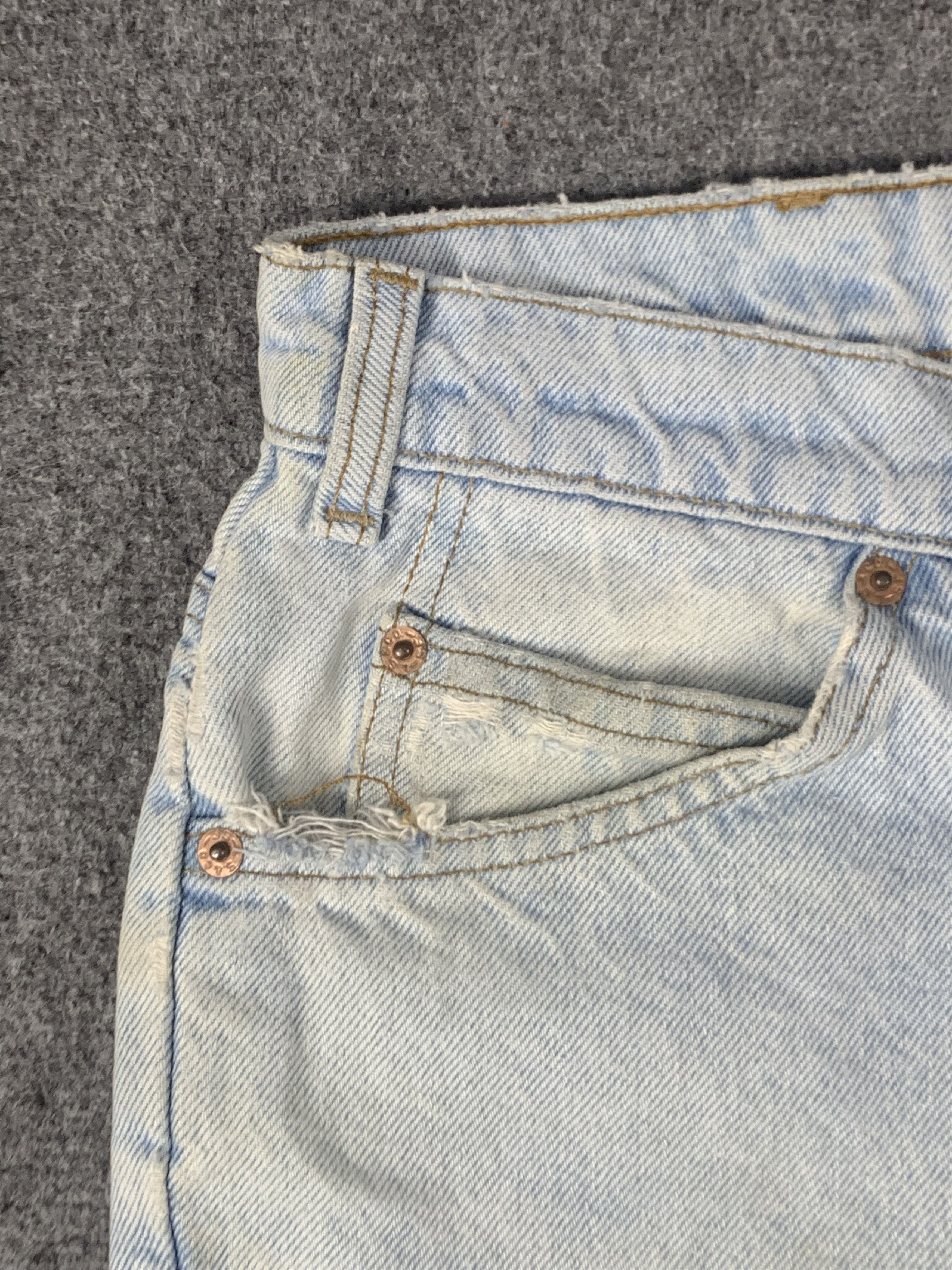 Levi's Vintage 90s Levis Orange Tab Light Wash Jeans DP2009 Size US 35 - 9 Thumbnail