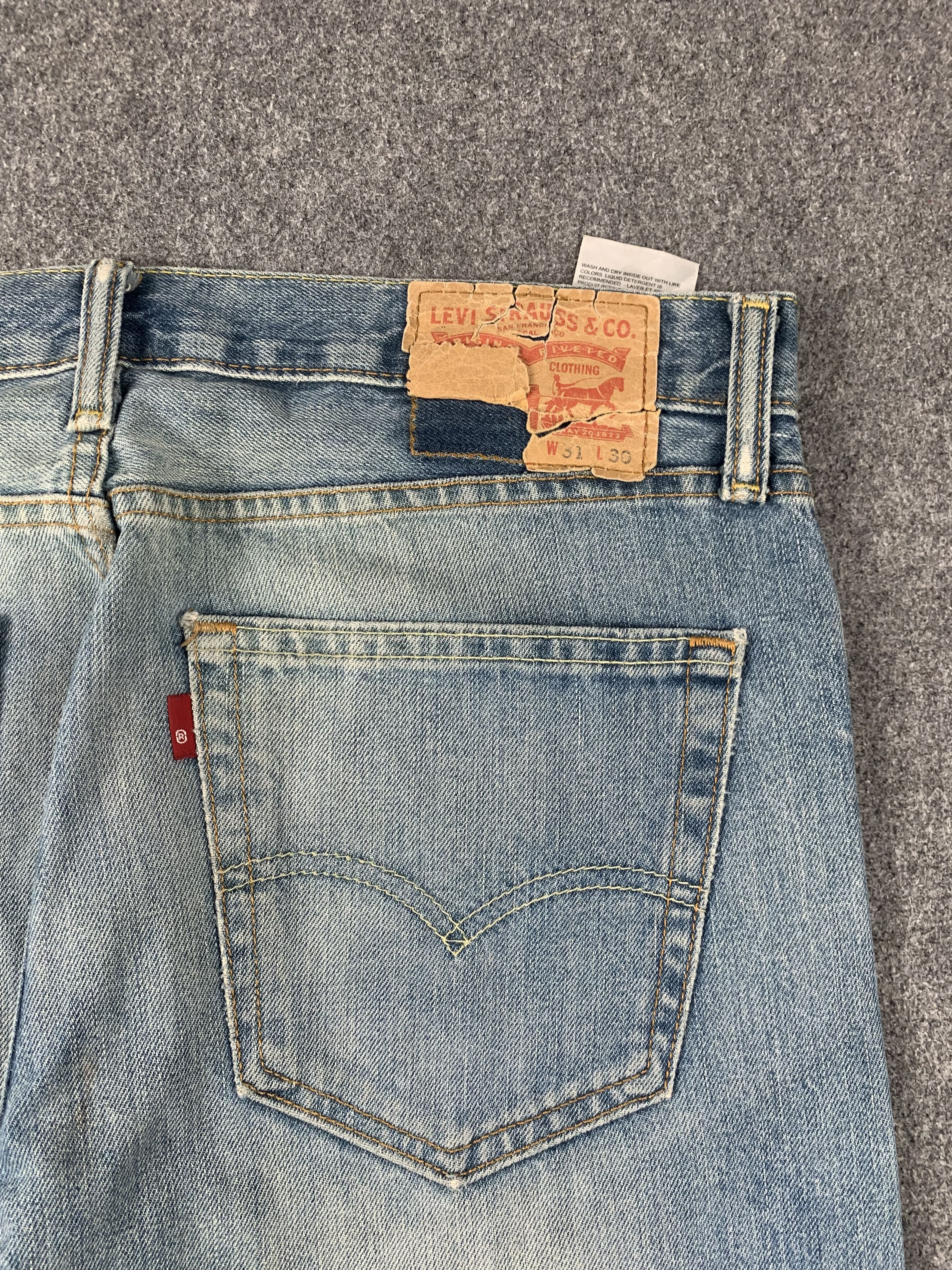 Levi's × Vintage Vintage Levis 508 Faded Blue Jeans DP2010 Size US 34 / EU 50 - 16 Thumbnail