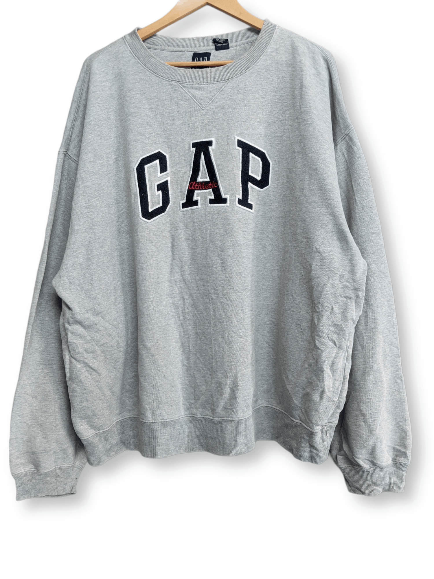 90an Vintage Gap Spellout Distressed Crewneck Kanye